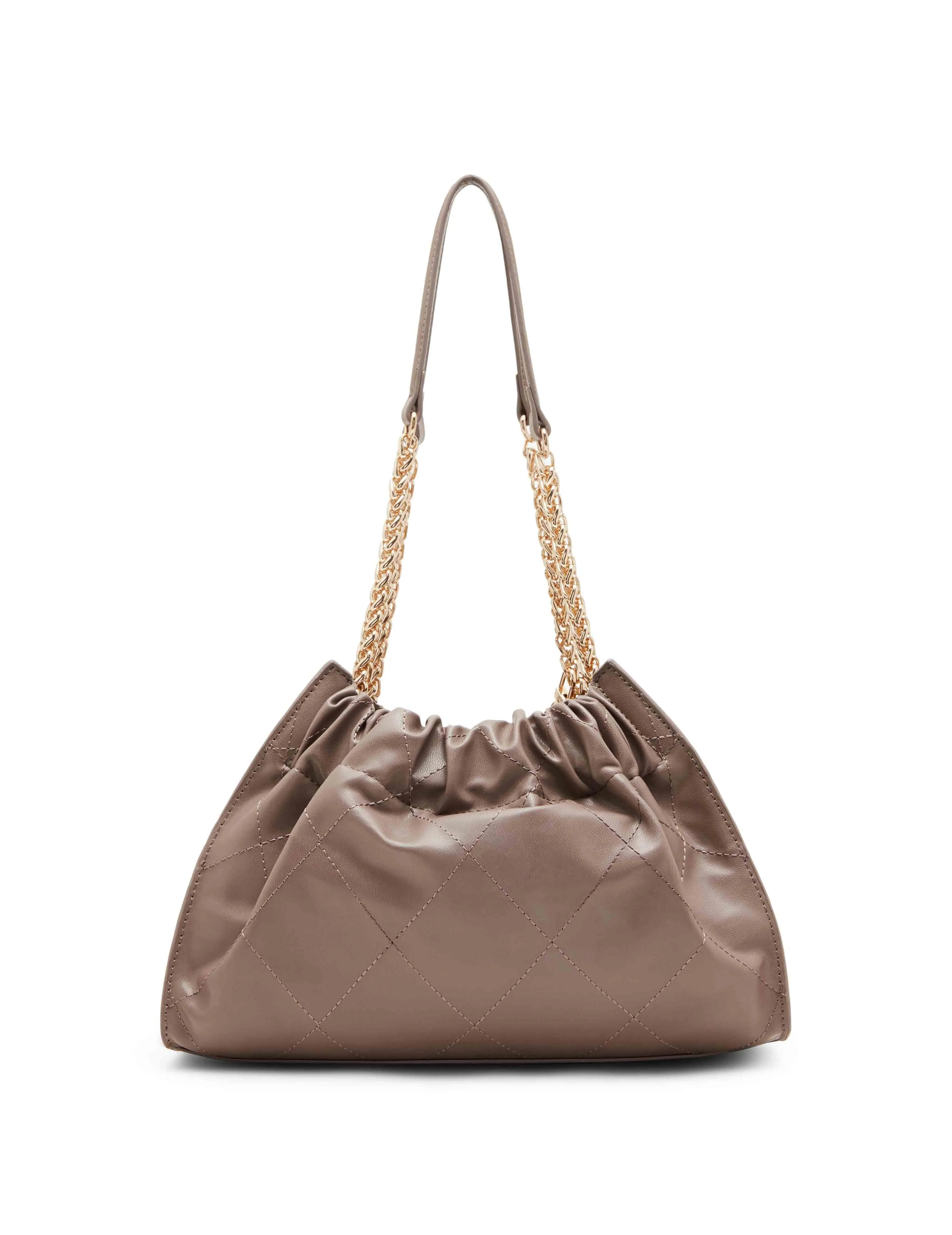 Quilted stitched Cinched closure satchel sold by Anne Klein product image thumbnail 5