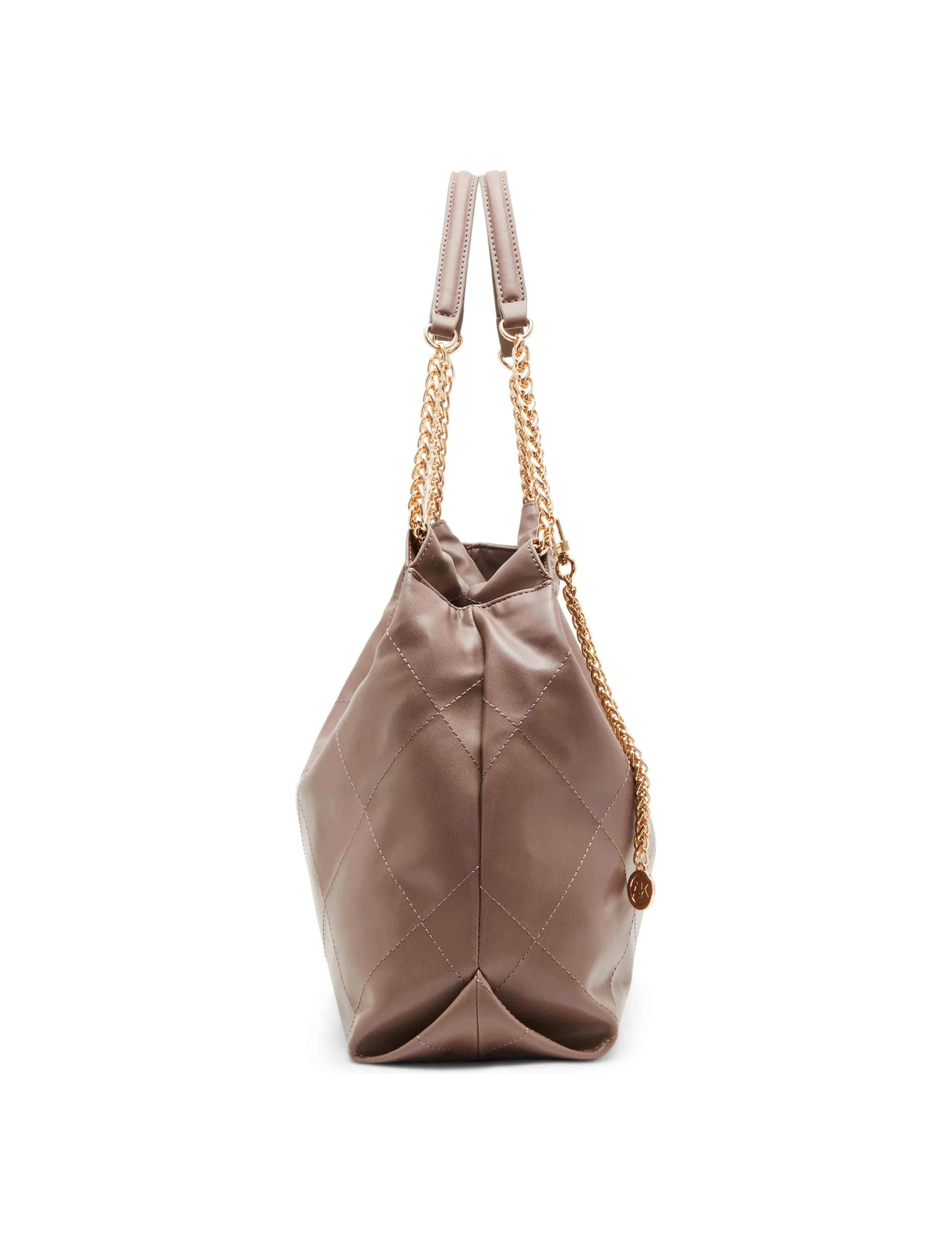 Soft stitched quilted hobo with chain strap sold by Anne Klein product image thumbnail 4