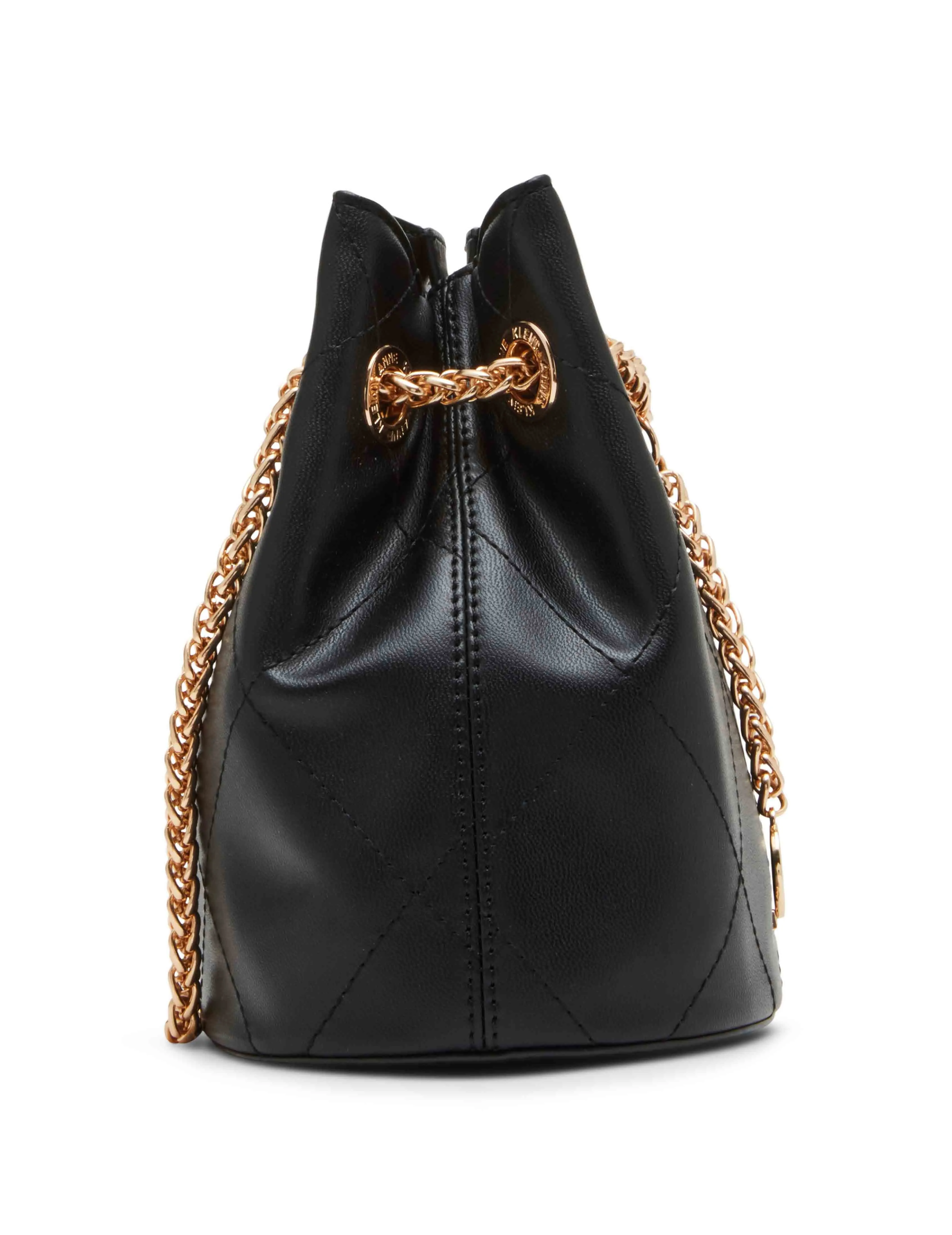 Mini stitched quilted bucket sold by Anne Klein product image thumbnail 4