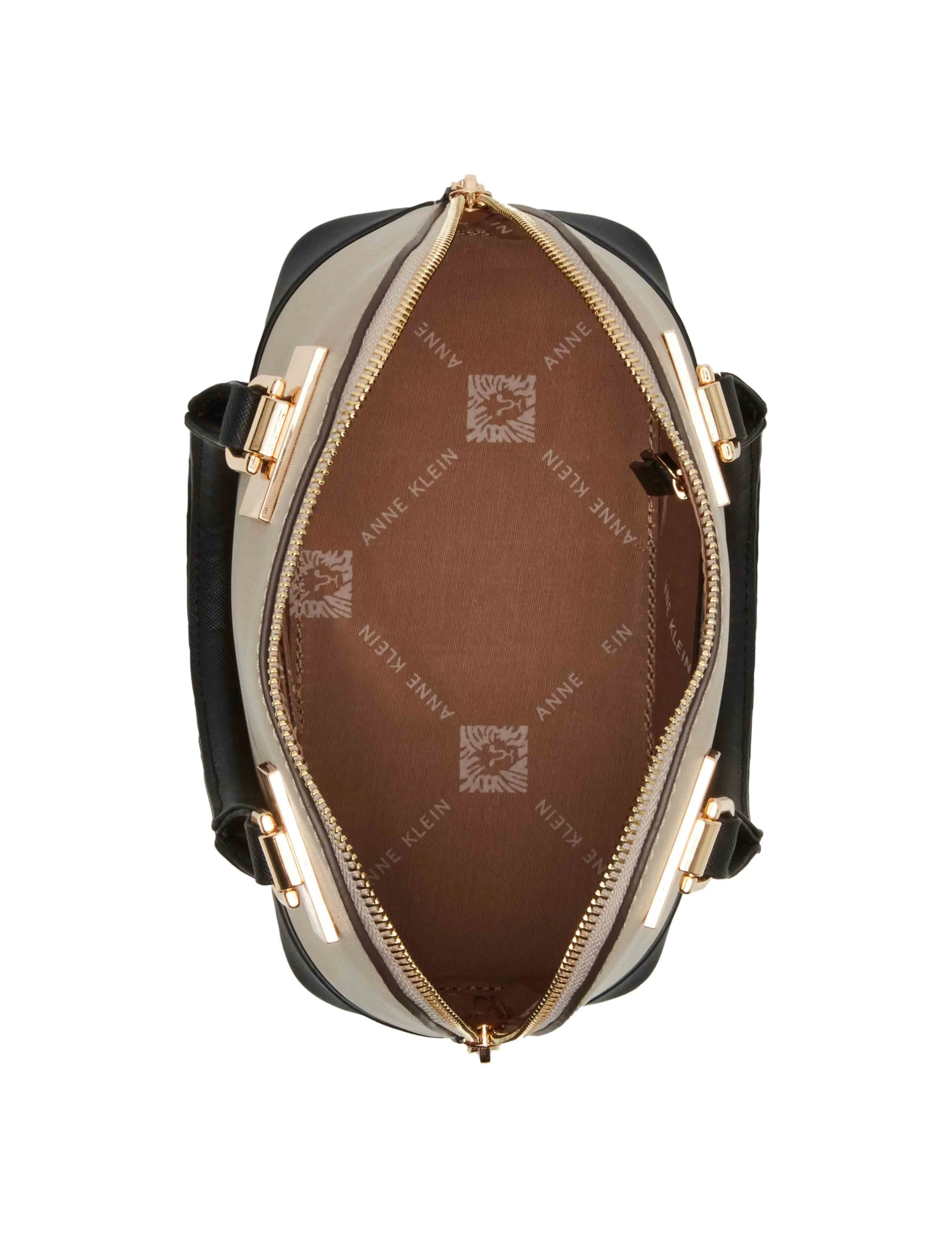 Dome satchel with convertible strap sold by Anne Klein product image thumbnail 3