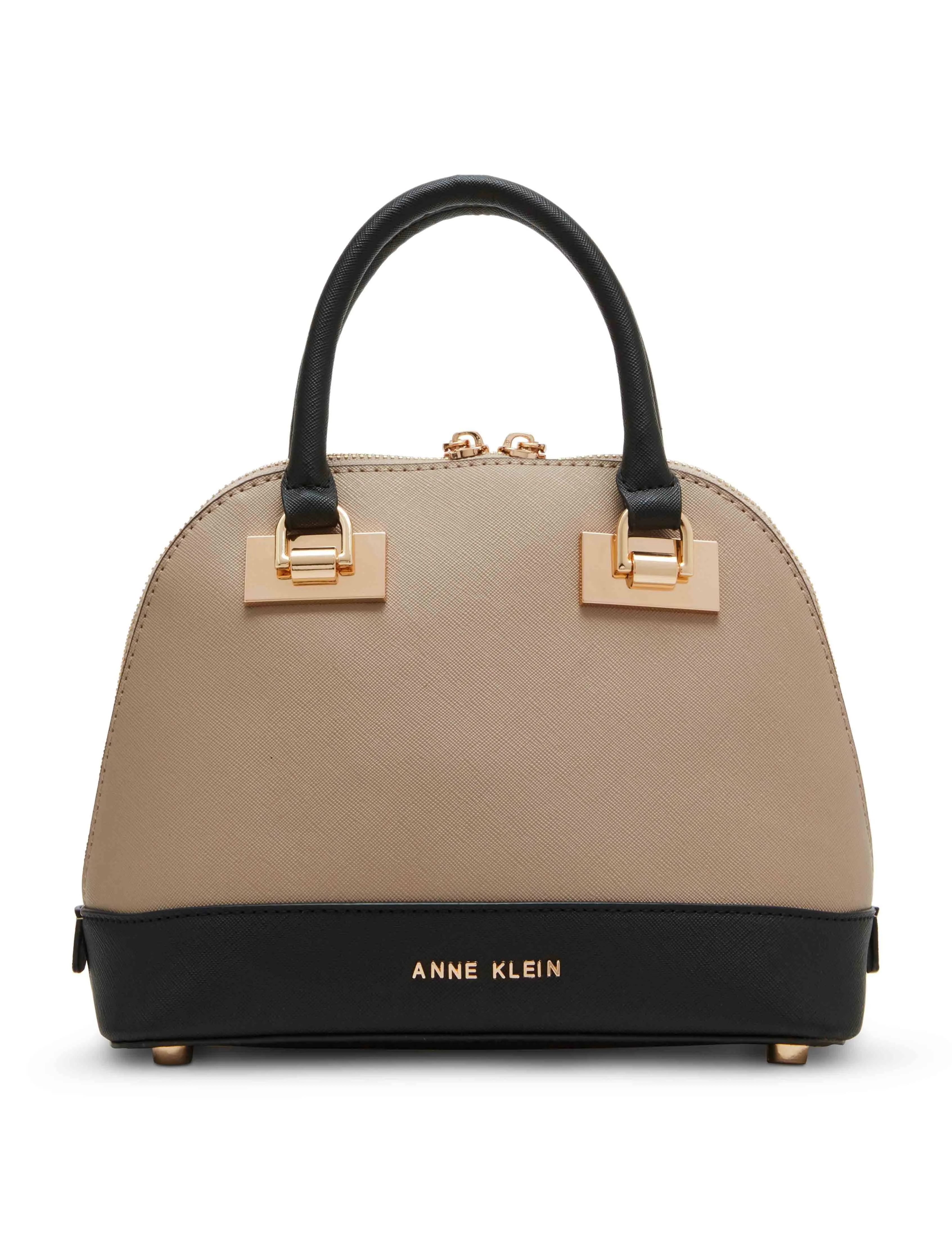 Dome satchel with convertible strap sold by Anne Klein product image thumbnail 5