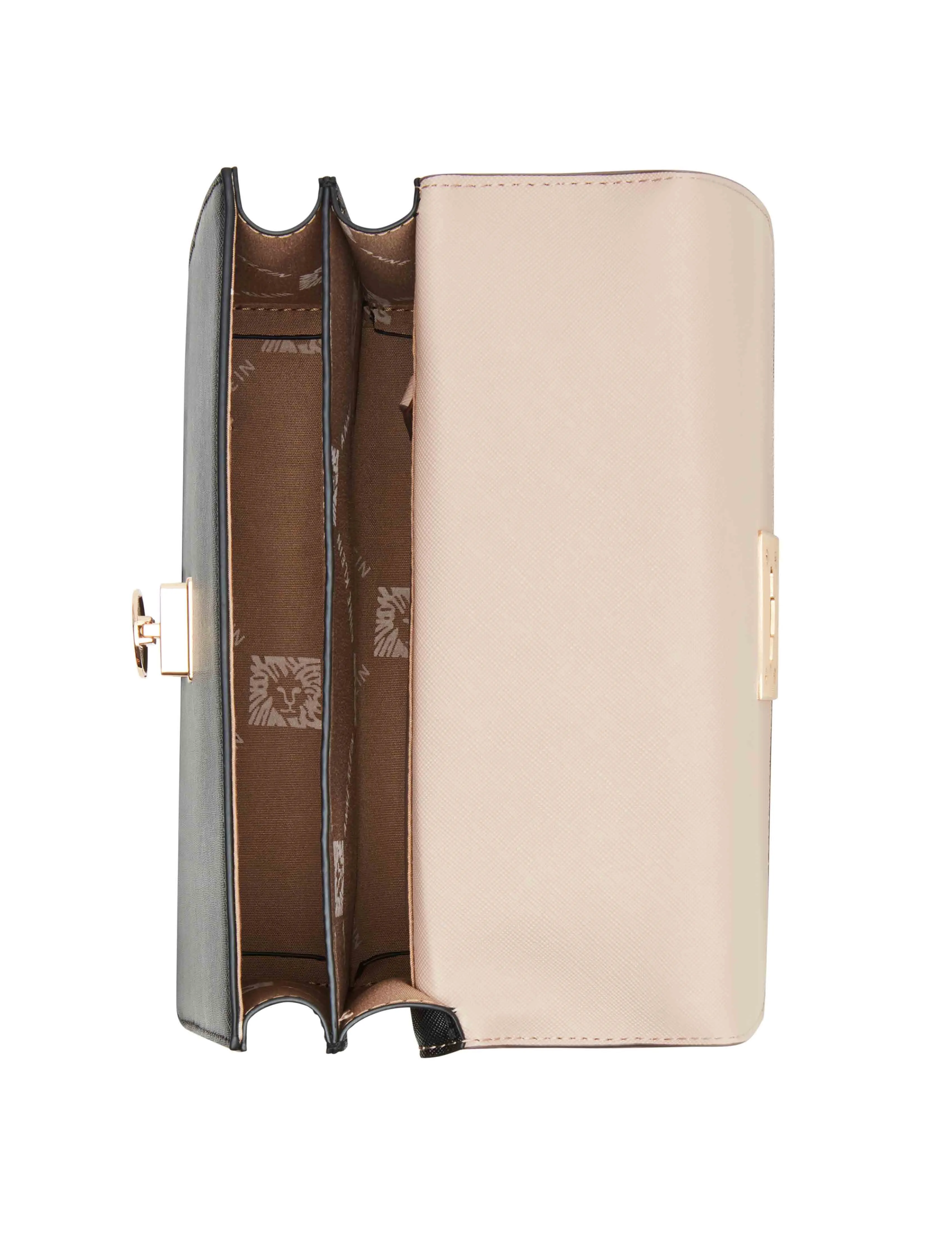 Convertible Flap Shoulder Bag with Flip lock sold by Anne Klein product image thumbnail 4