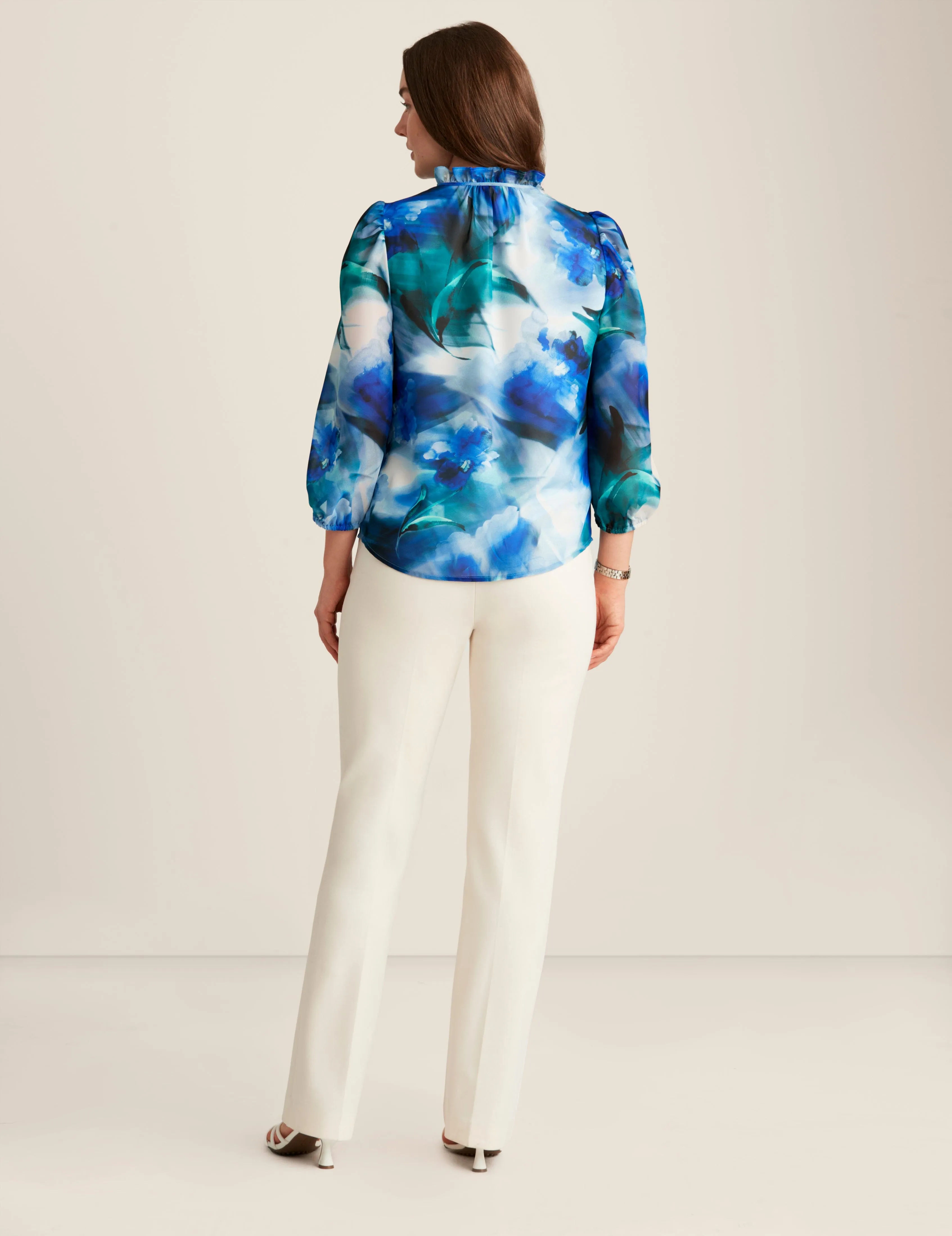 Three Quarter Sleeve Tulla Blouse sold by Anne Klein product image thumbnail 2