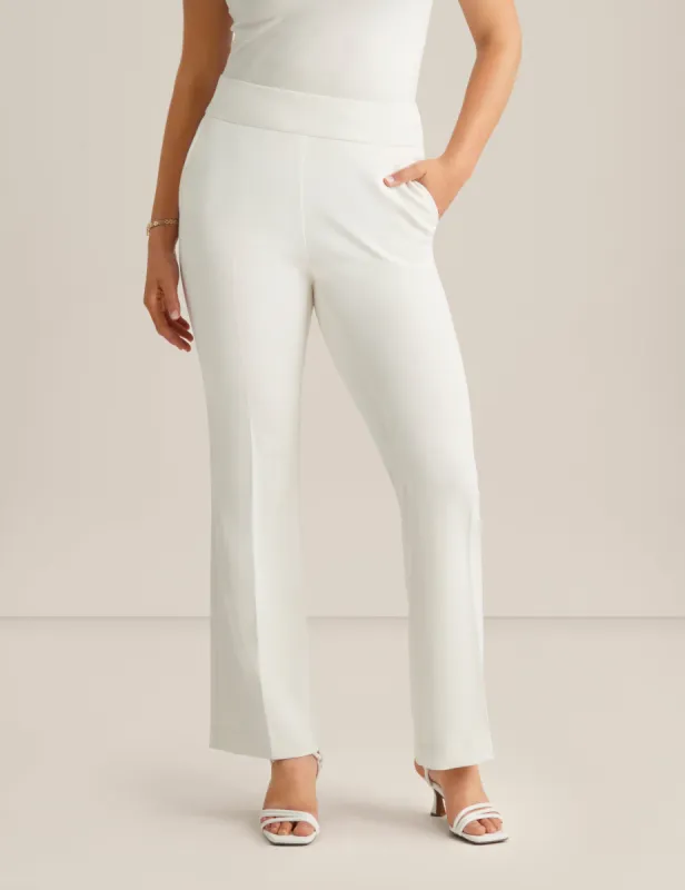 High Rise Pull On Slash Pocket Boot Leg sold by Anne Klein