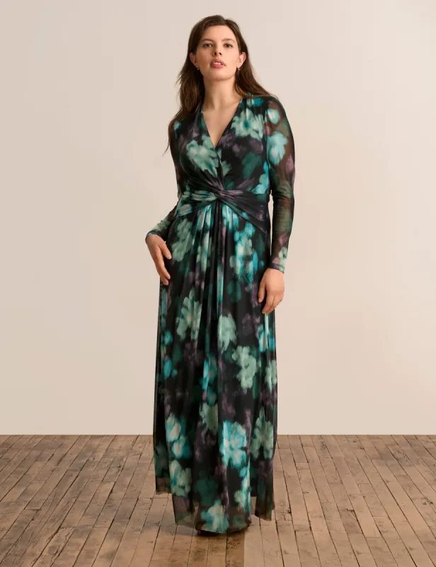 Twist Front Maxi Dress - Sale sold by Anne Klein