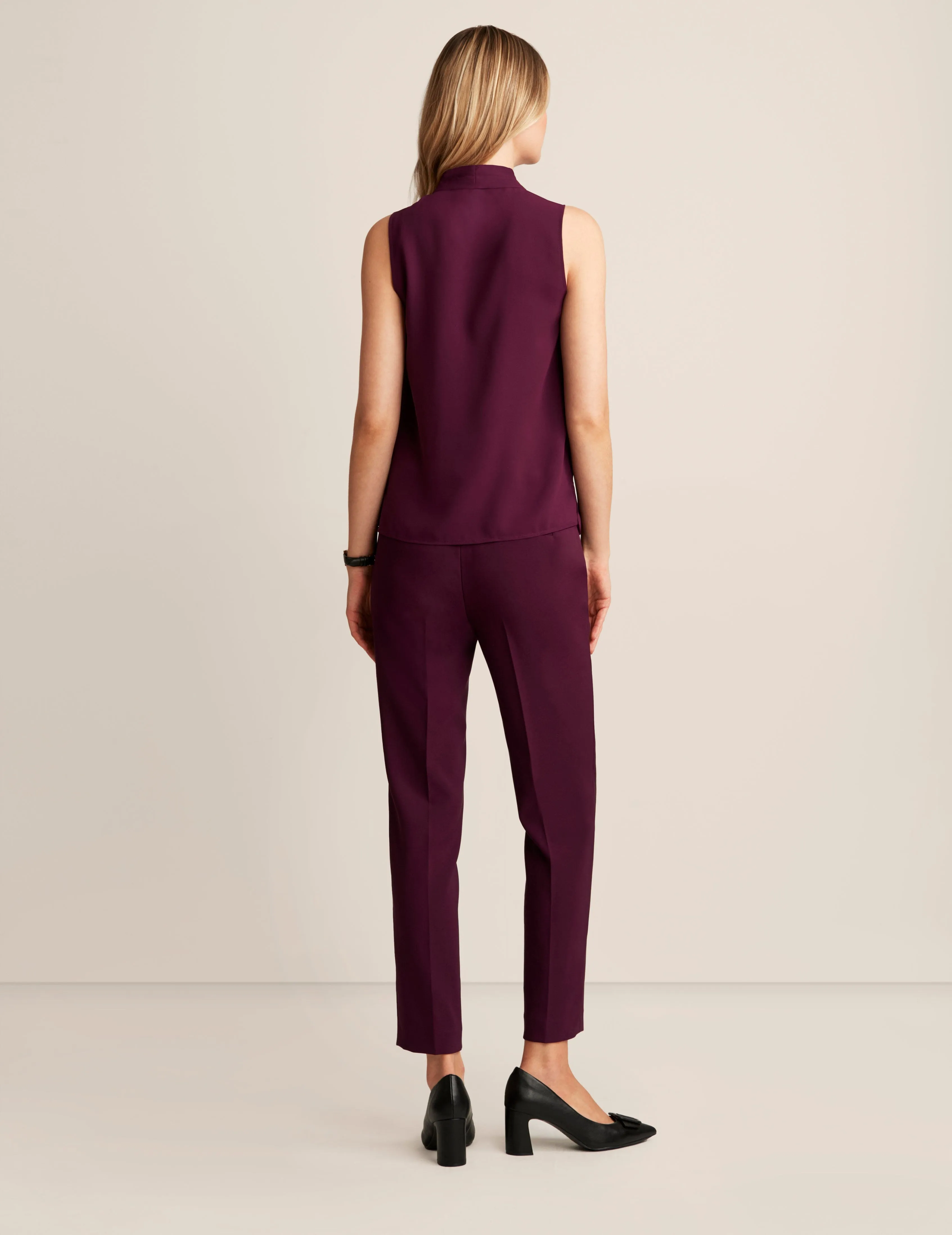 Sleeveless Pleated Shoulder Blouse - Sale sold by Anne Klein product image thumbnail 2
