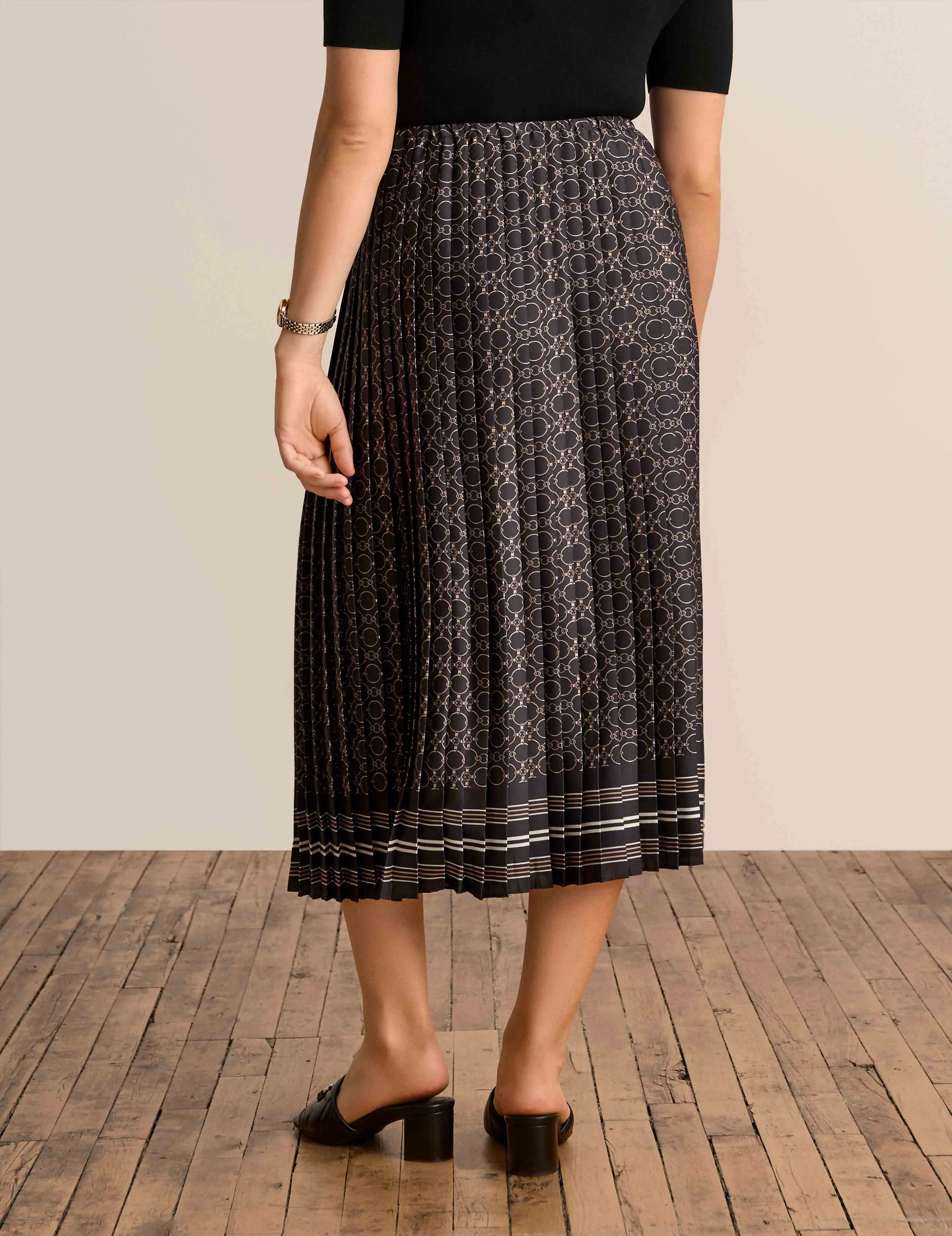 Pull On Pleated Skirt - Sale sold by Anne Klein product image thumbnail 3