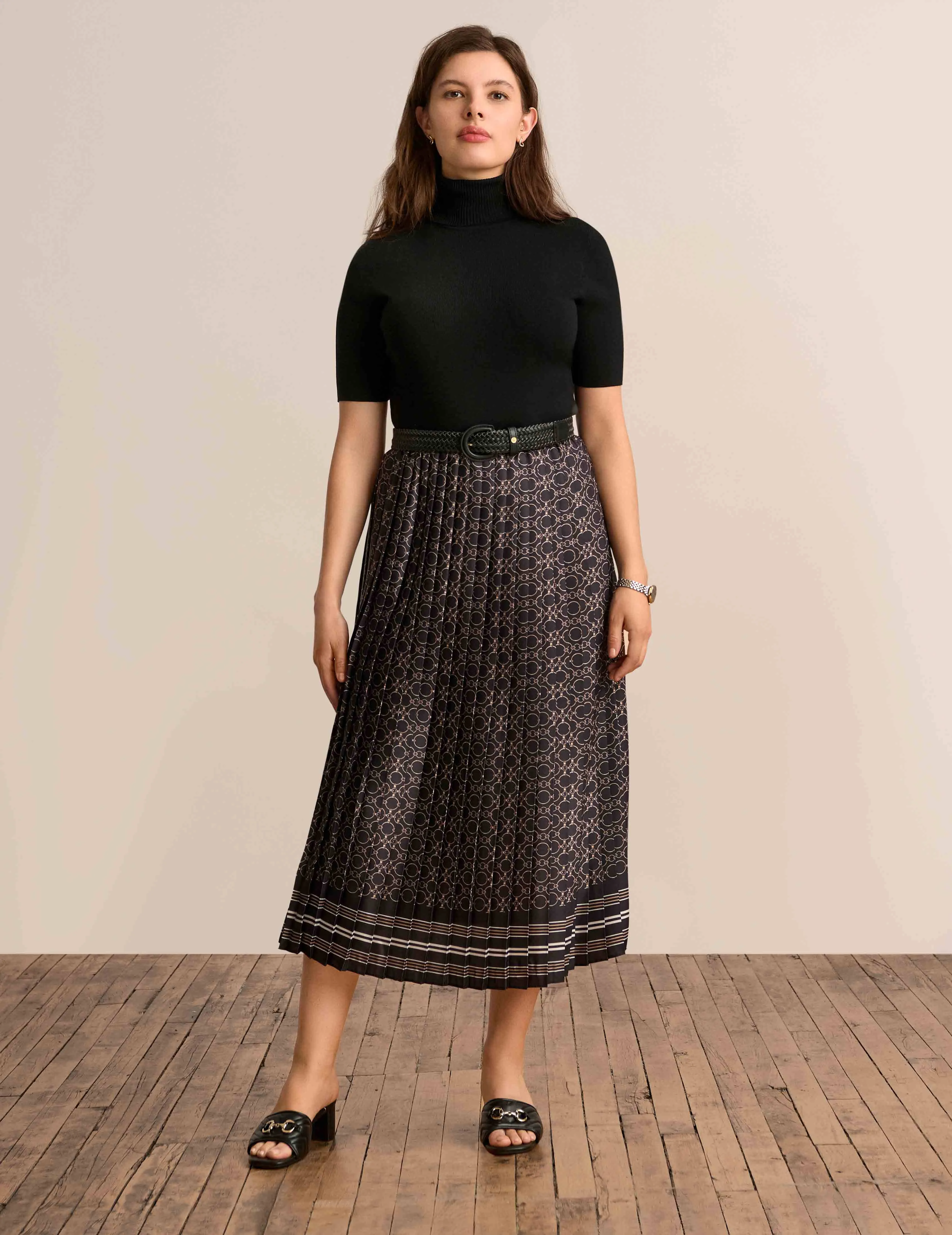 Pull On Pleated Skirt - Sale sold by Anne Klein product image thumbnail 2