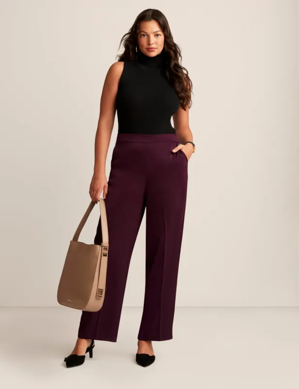 Pull On  Slash Pocket Wide Leg Pant - Sale sold by Anne Klein