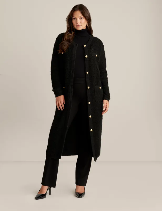 Boucle Duster Cardigan sold by Anne Klein