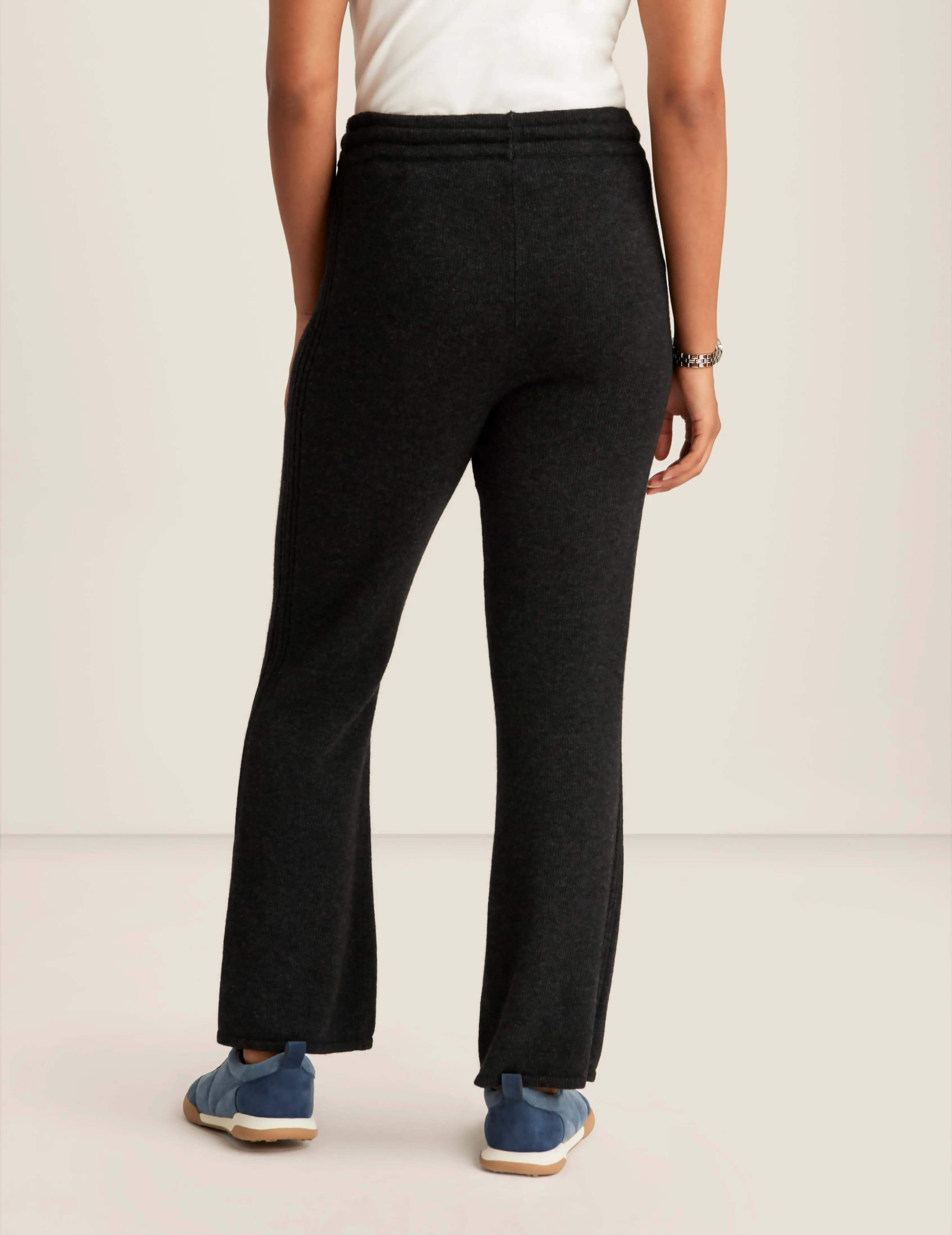 Wide Leg Sweater Pant Side Rib sold by Anne Klein product image thumbnail 2