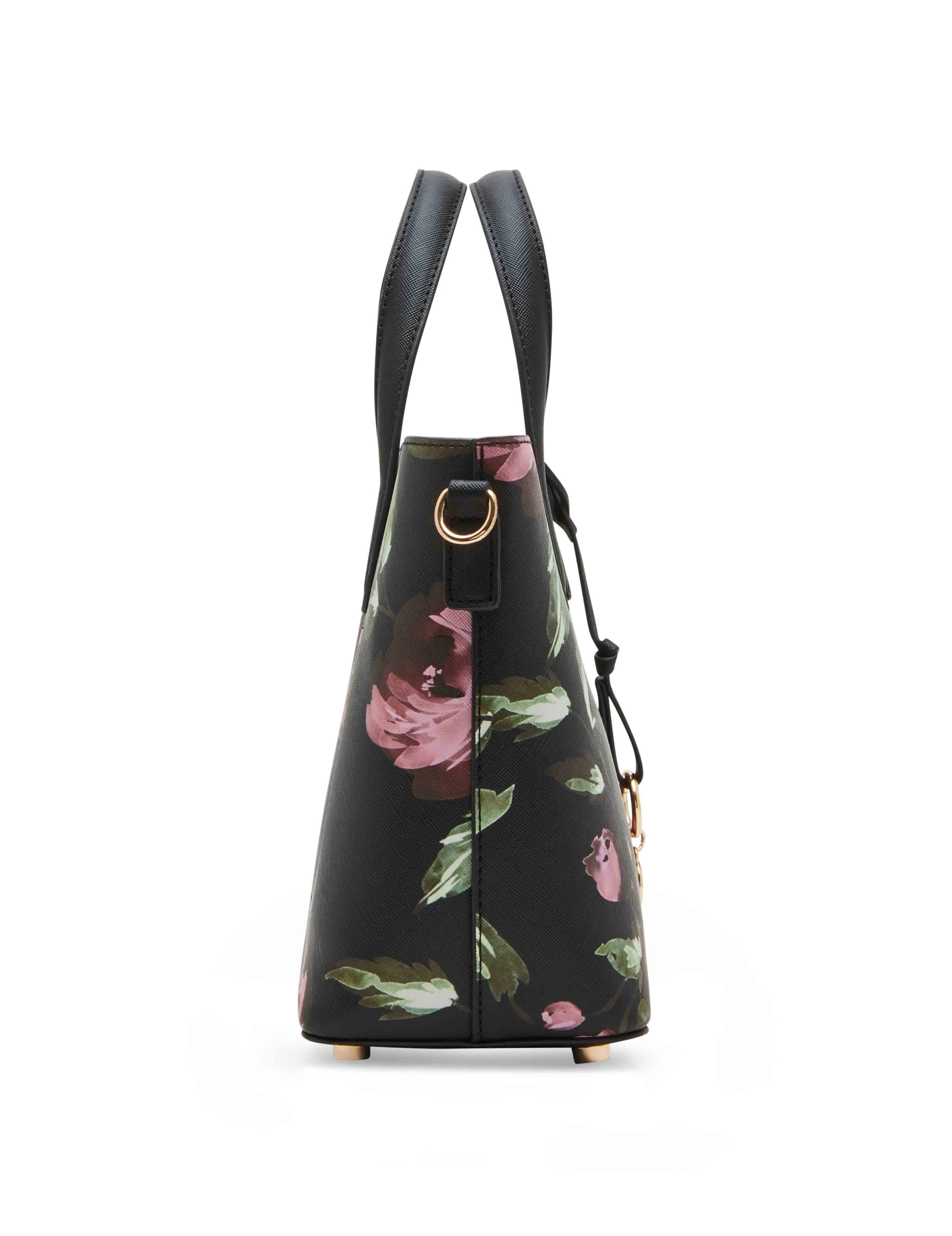 Bonded Mini Dark Floral Tote sold by Anne Klein product image thumbnail 4