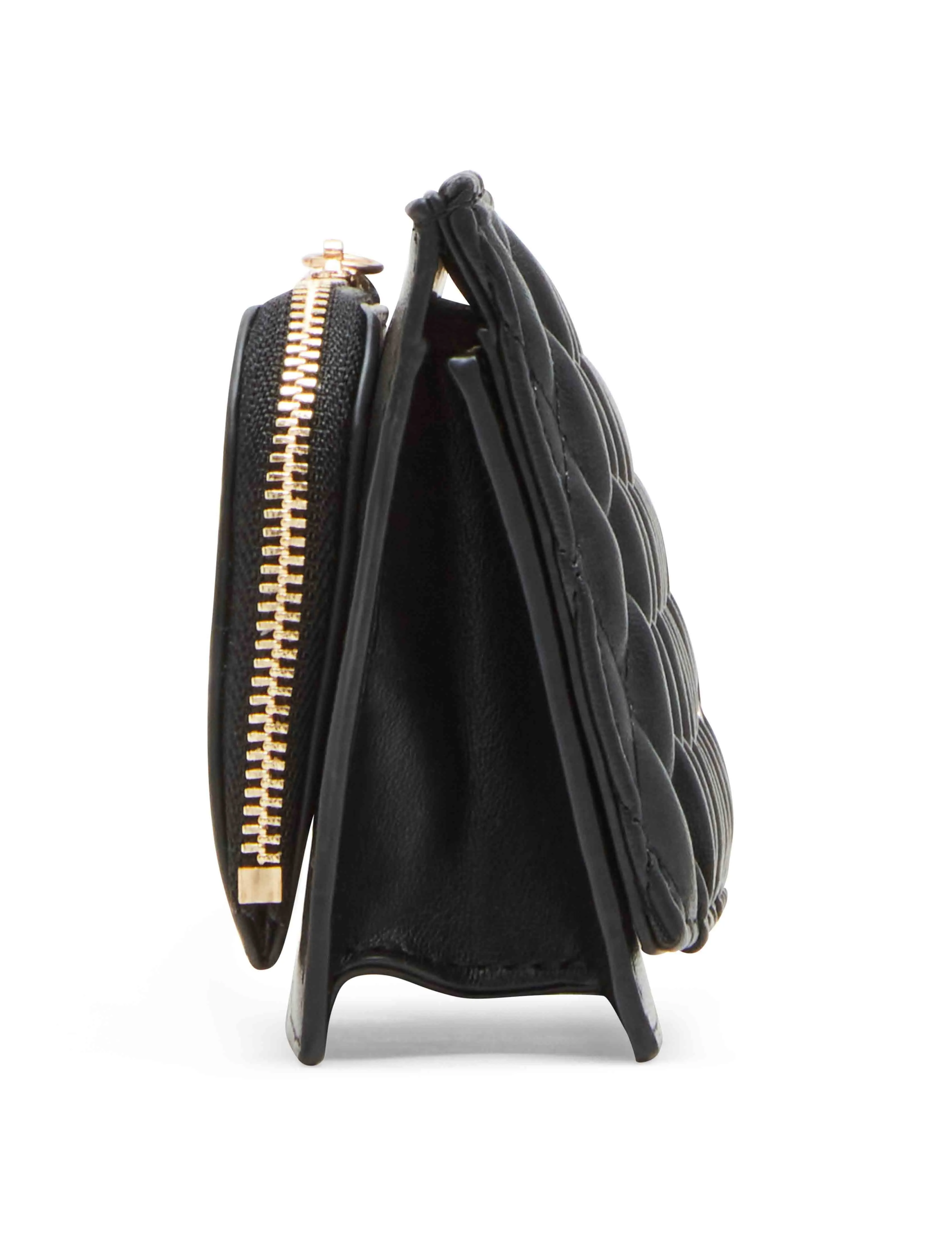 Ruched wallet with wristlet strap sold by Anne Klein product image thumbnail 3