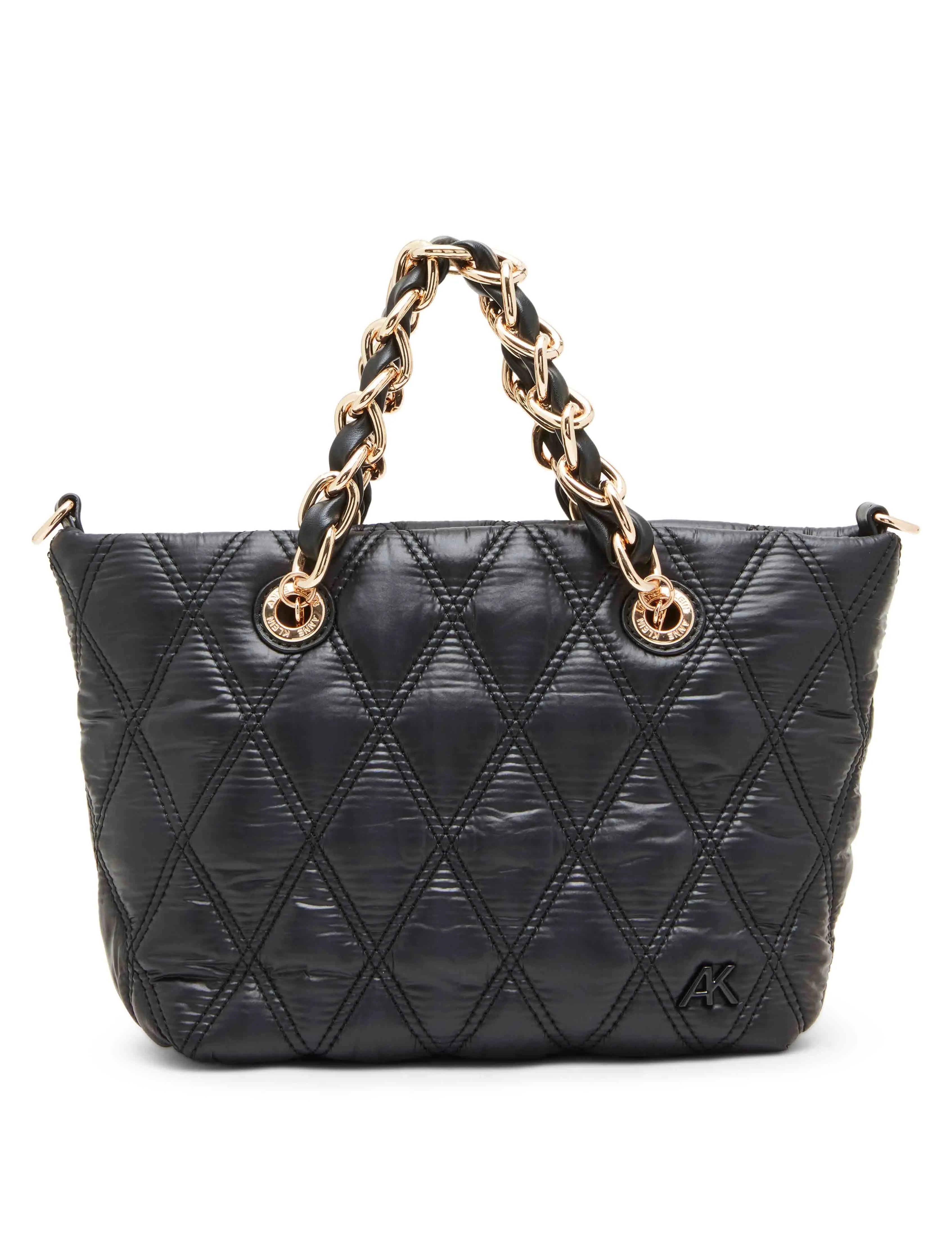 Small Quilt Nylon Tote & Detachable Strap sold by Anne Klein product image thumbnail 5