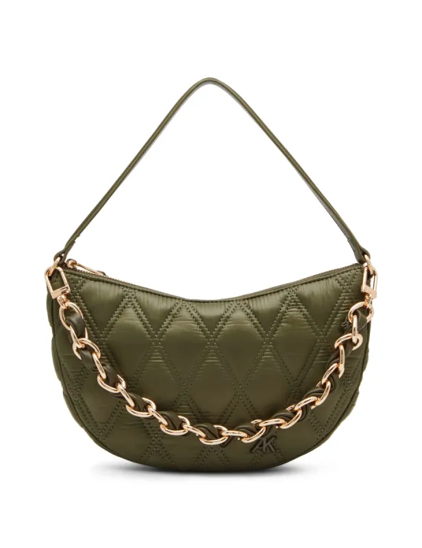 Quilt Nylon Crescent Bag sold by Anne Klein