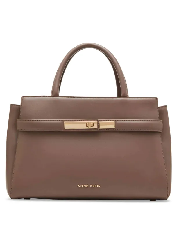 Triple Satchel W/Detachable Strap sold by Anne Klein