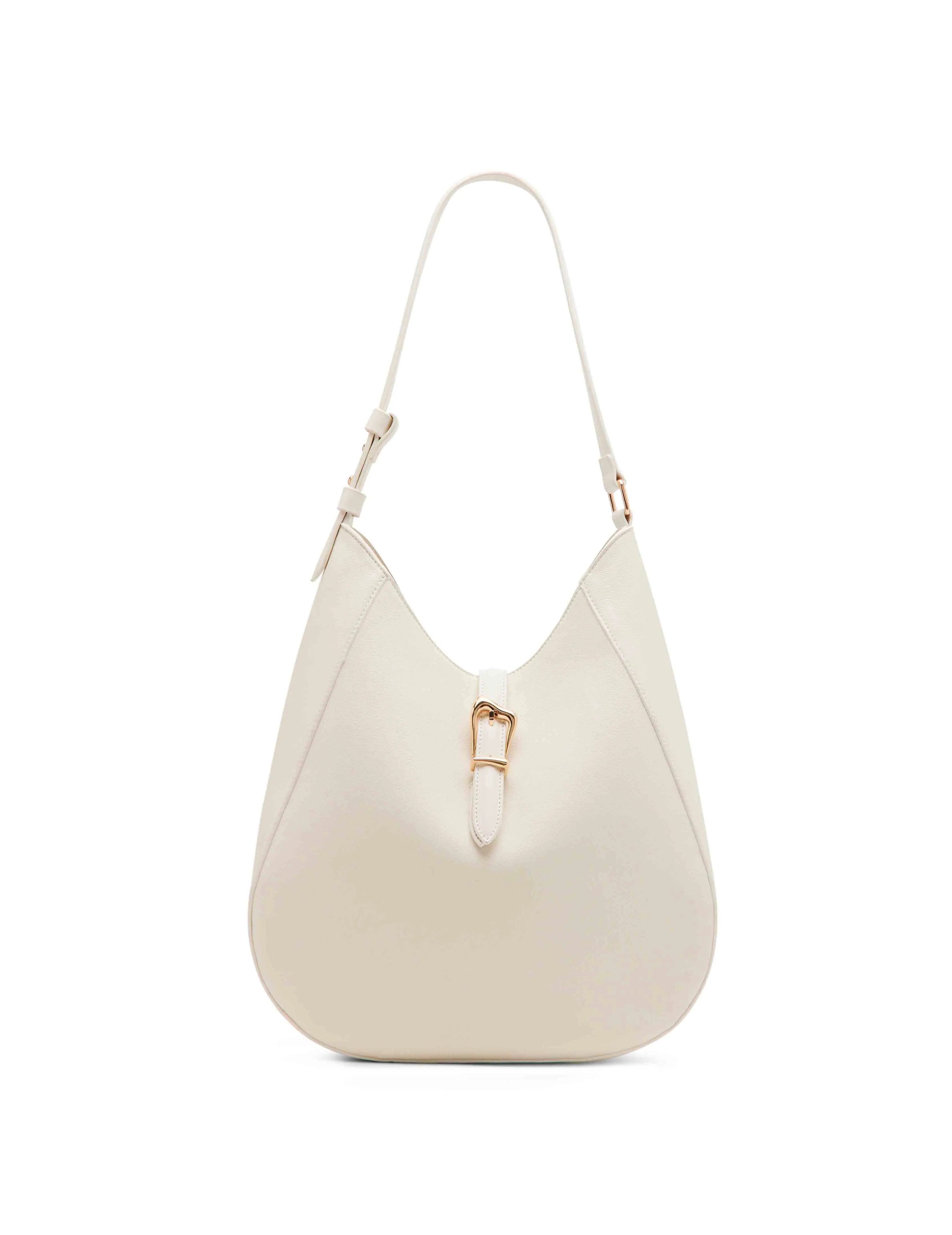 NS Hobo With Sculpted Buckle Detailing And Pouch sold by Anne Klein