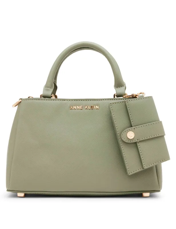 Medium Satchel W/ Detachable Xbody Strap sold by Anne Klein