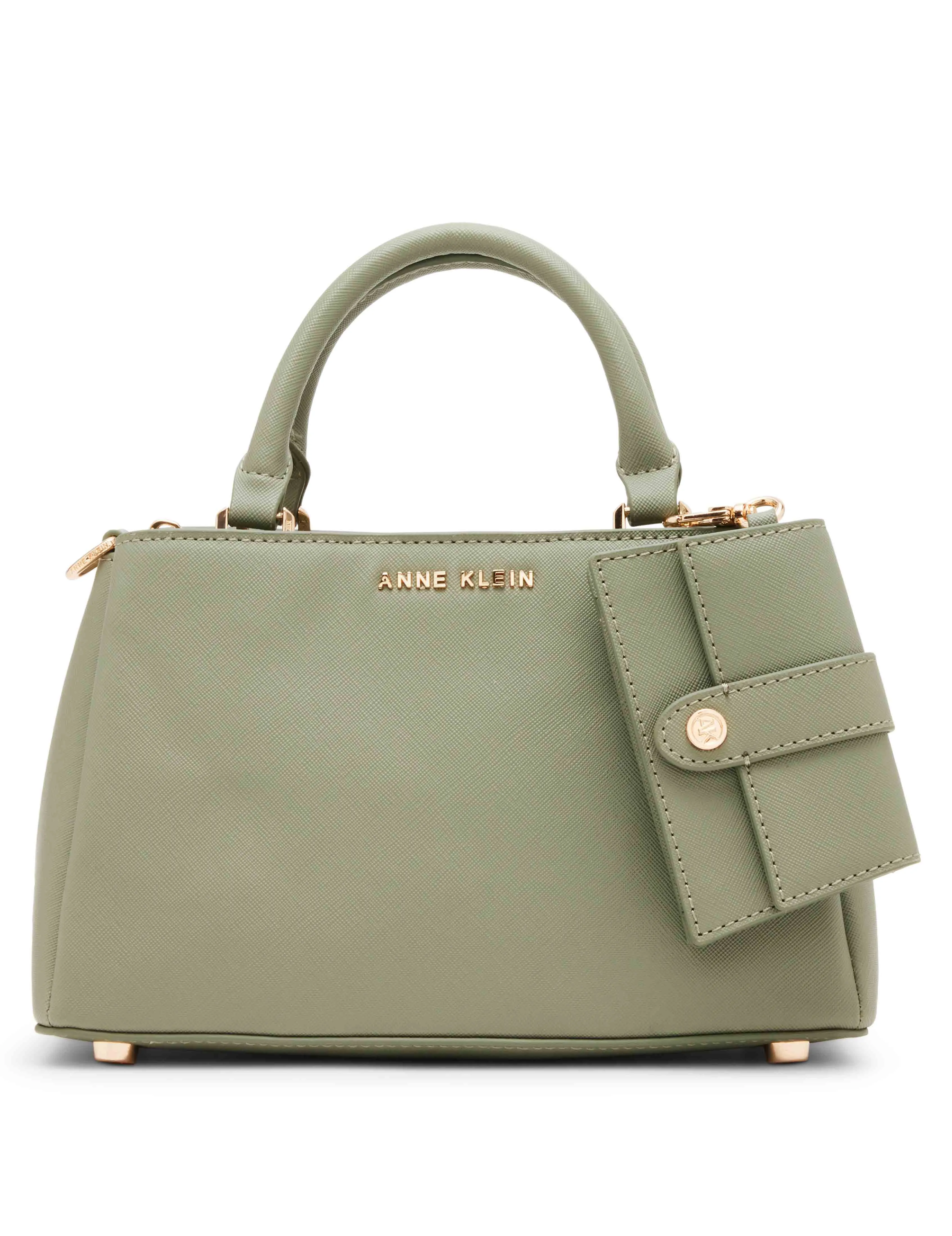 Medium Satchel W/ Detachable Xbody Strap sold by Anne Klein