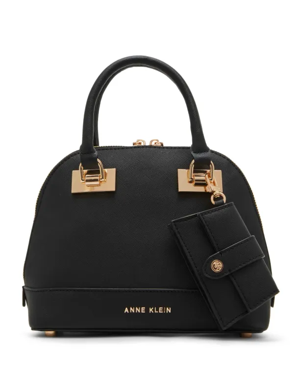 Dome Satchel & Convertible Strap sold by Anne Klein