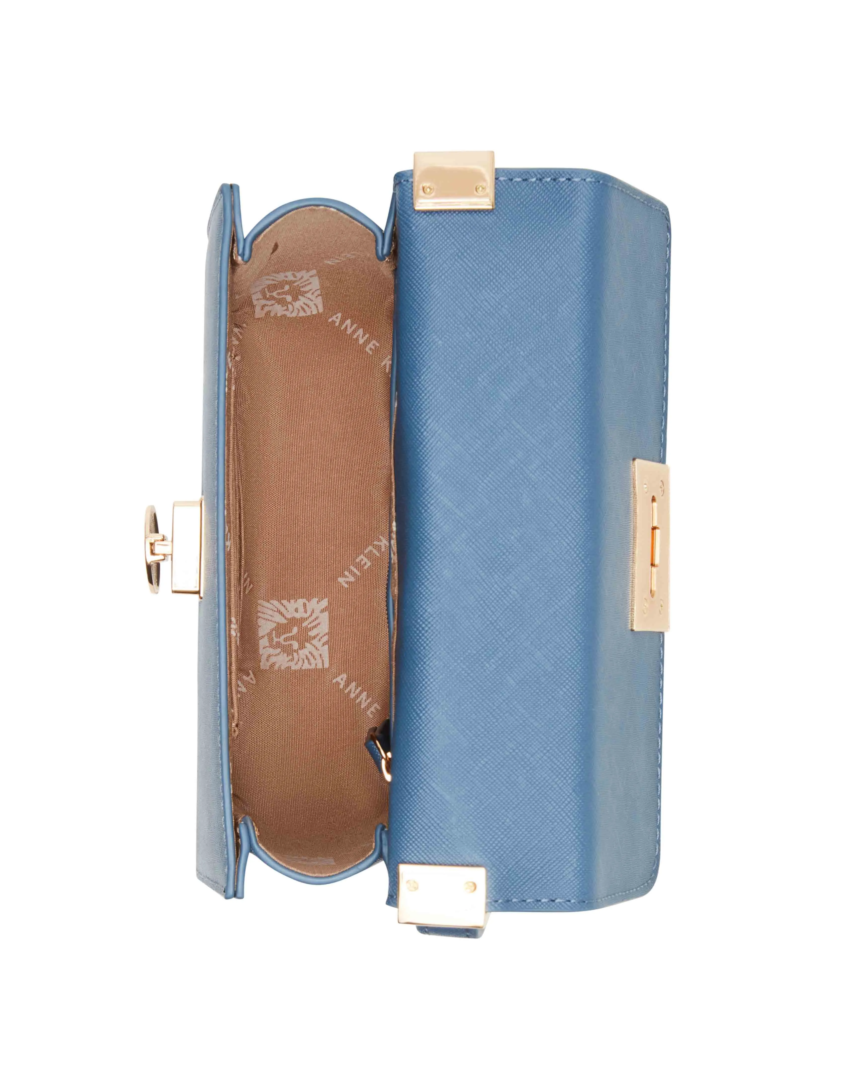Convertible Flap Shoulder Bag sold by Anne Klein product image thumbnail 3