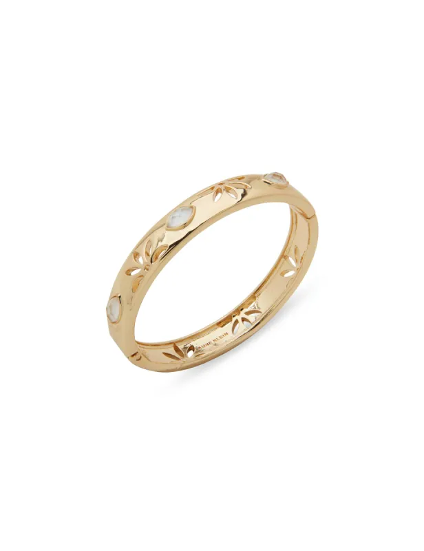 Boxed Flower Hinge Bracelet sold by Anne Klein