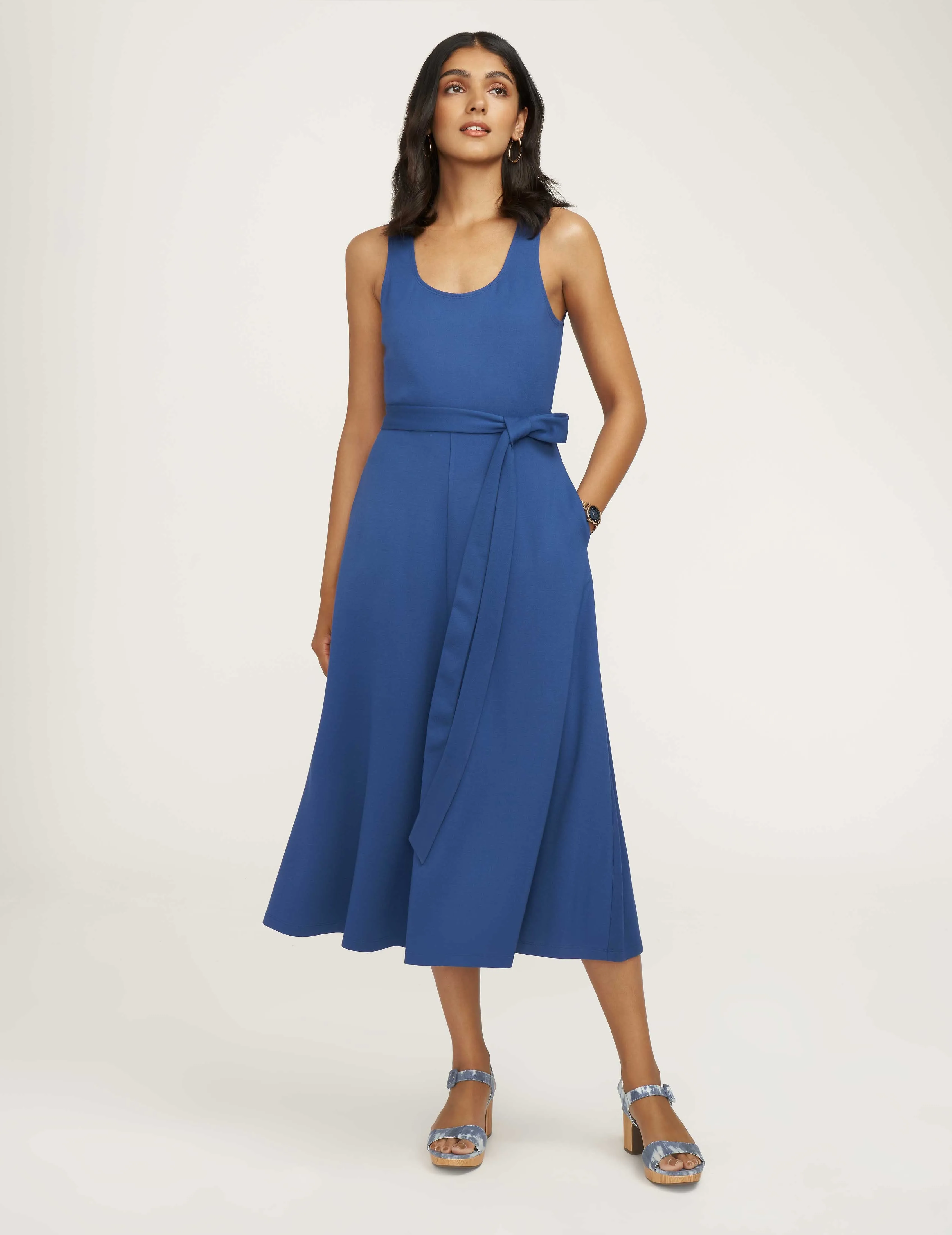 Serenity Knit Belted Midi Dress- Sale sold by Anne Klein product image thumbnail 2