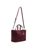 Large East West Ruched Tote with Detachable Crossbody Strap sold by Anne Klein