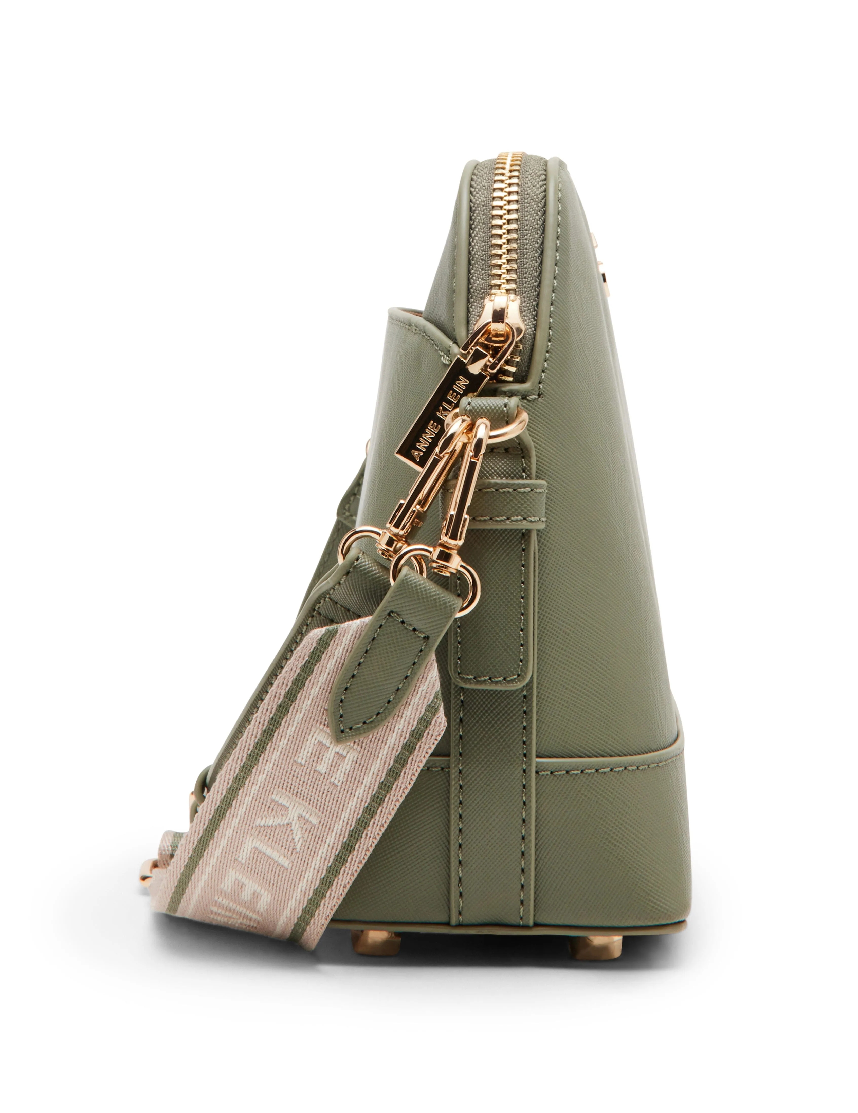 Anne Klein Dome Crossbody With Logo Web Strap sold by Anne Klein product image thumbnail 4