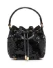 Sequin Top Handle Bucket Bag sold by Anne Klein