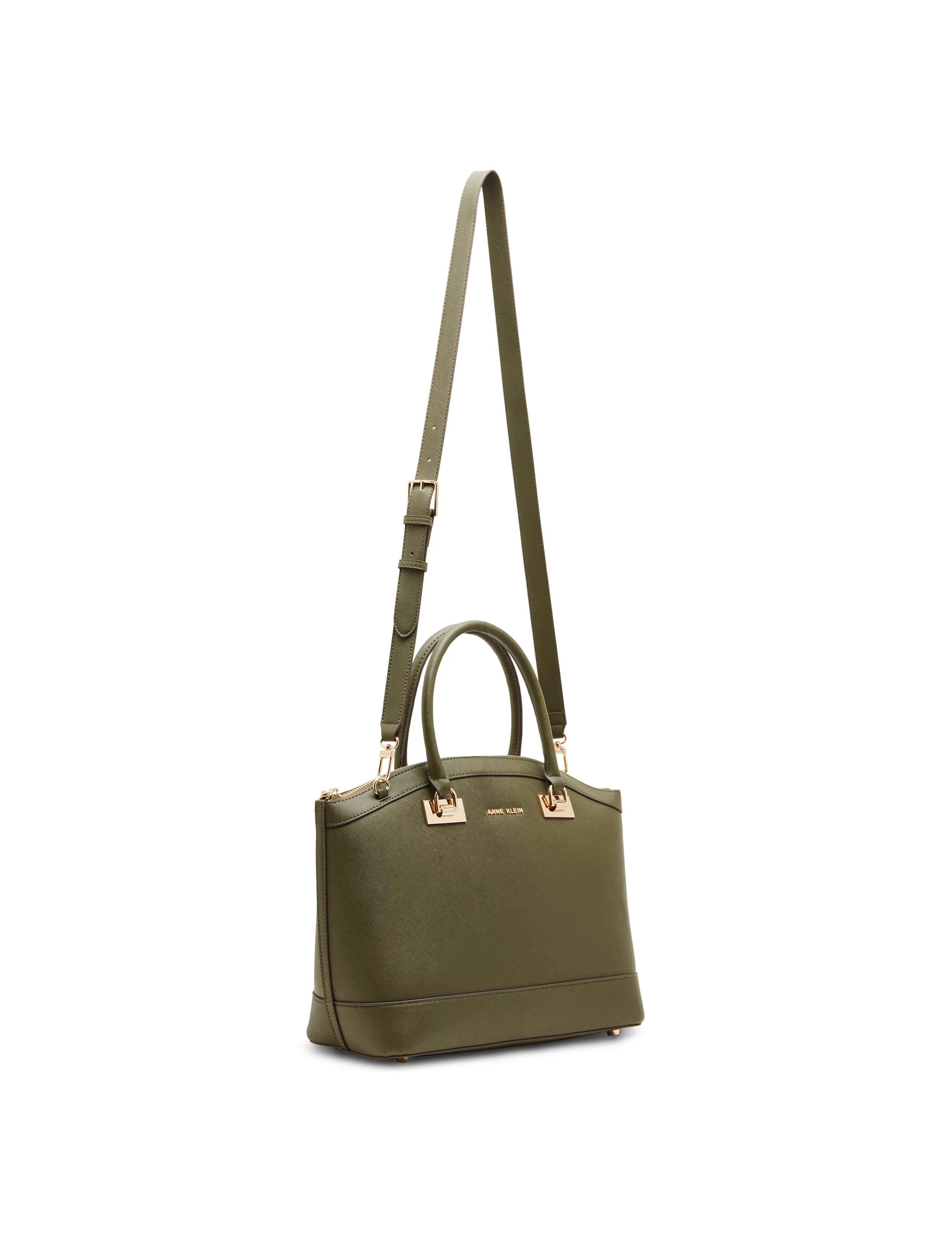 New Recruits Remixed Convertible Dome Satchel sold by Anne Klein product image thumbnail 4