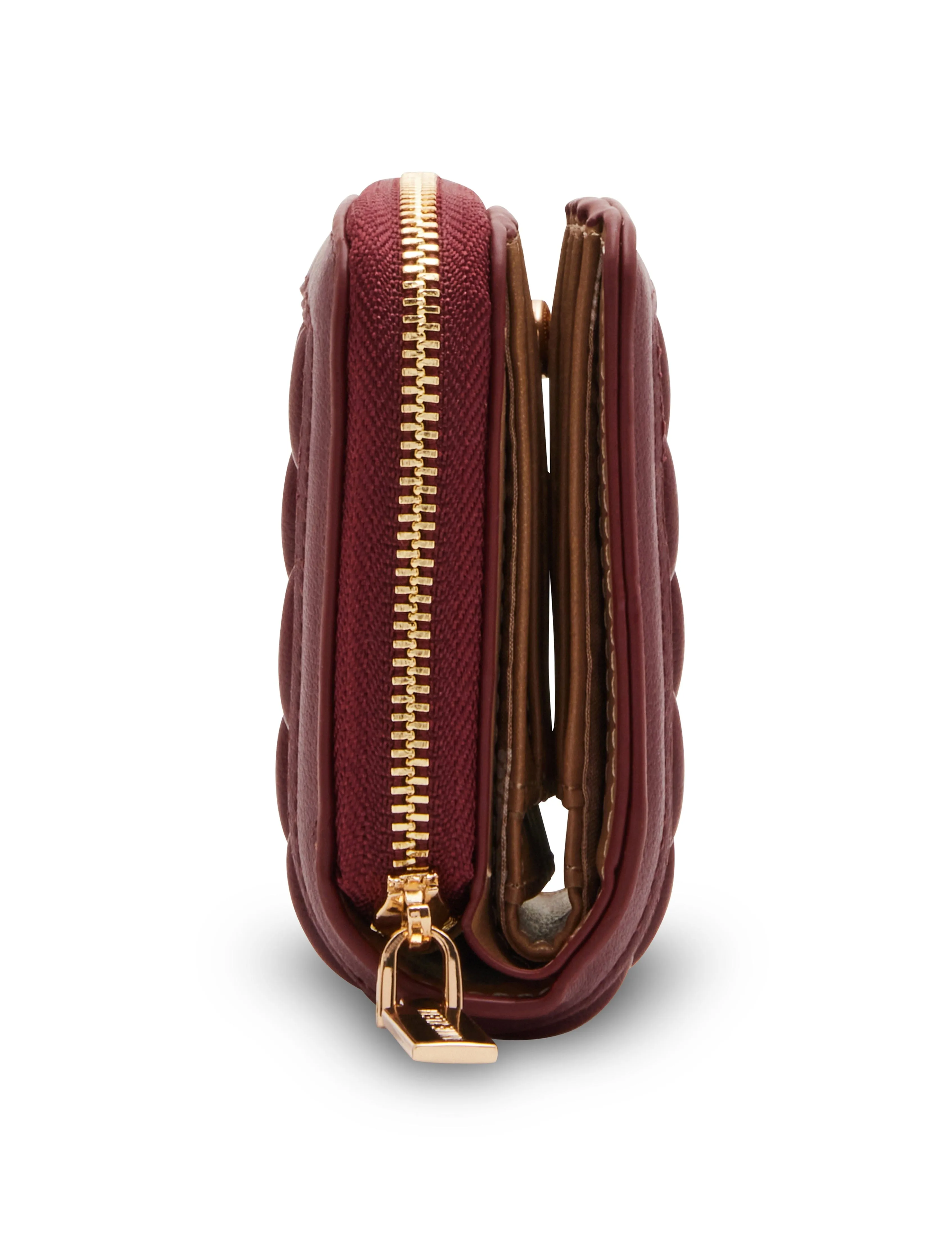 Small Ruched Quilted Wallet sold by Anne Klein product image thumbnail 4