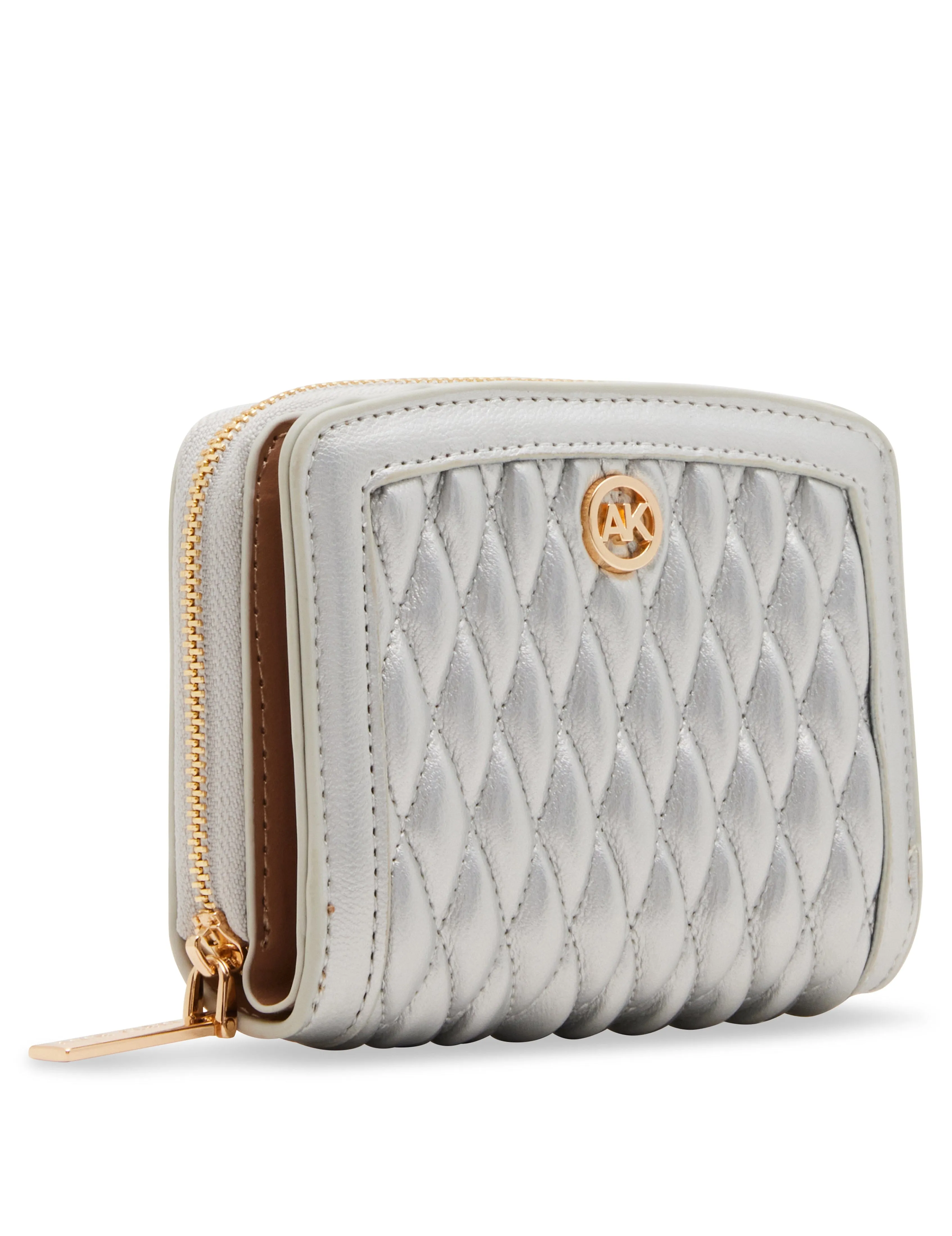 Small Ruched Quilted Wallet sold by Anne Klein product image thumbnail 2