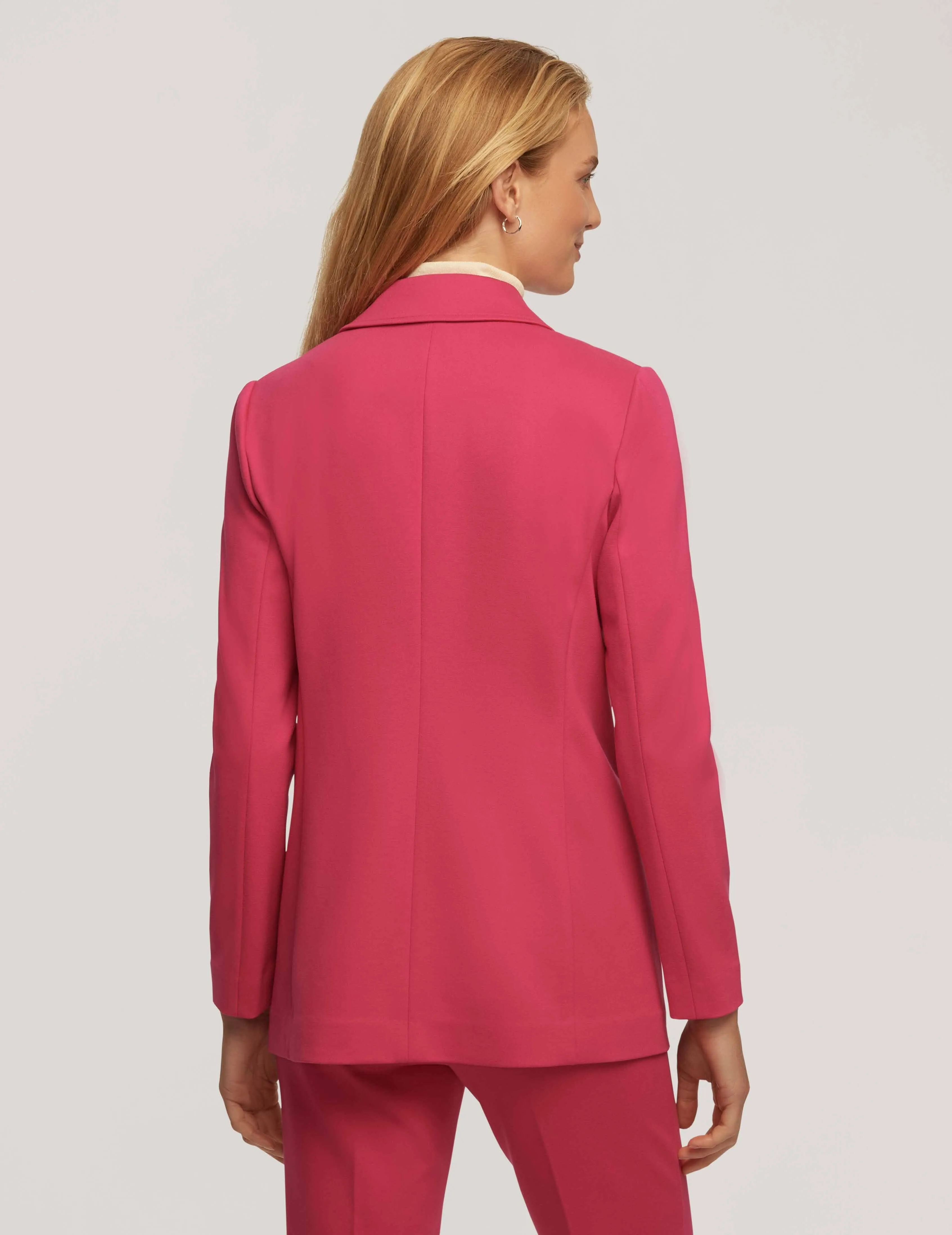 Compression Notch Collar Jacket With Patch Pockets - Sale sold by Anne Klein product image thumbnail 2