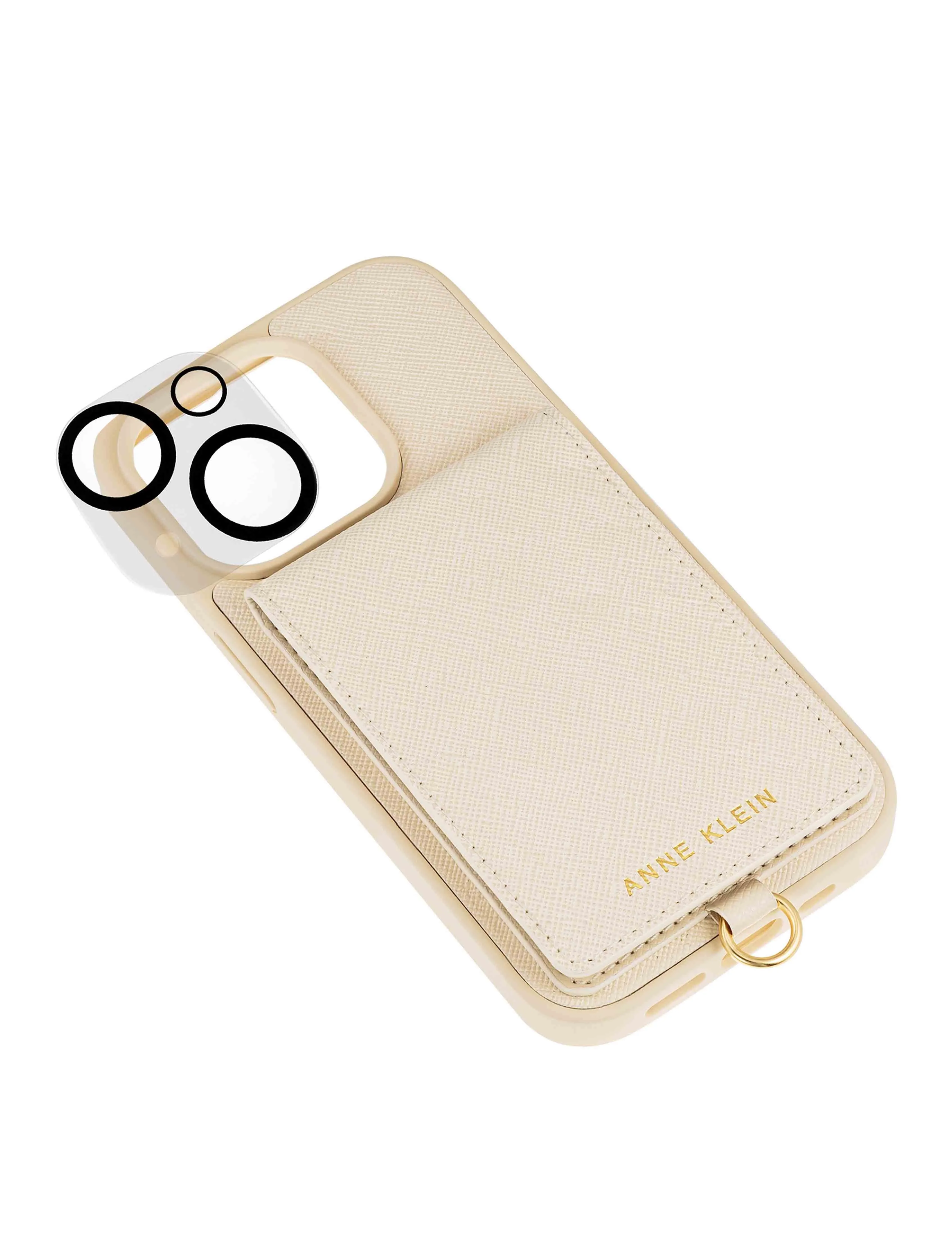 Saffiano Vegan Leather iPhone® 13 and 14 Case sold by Anne Klein product image thumbnail 4
