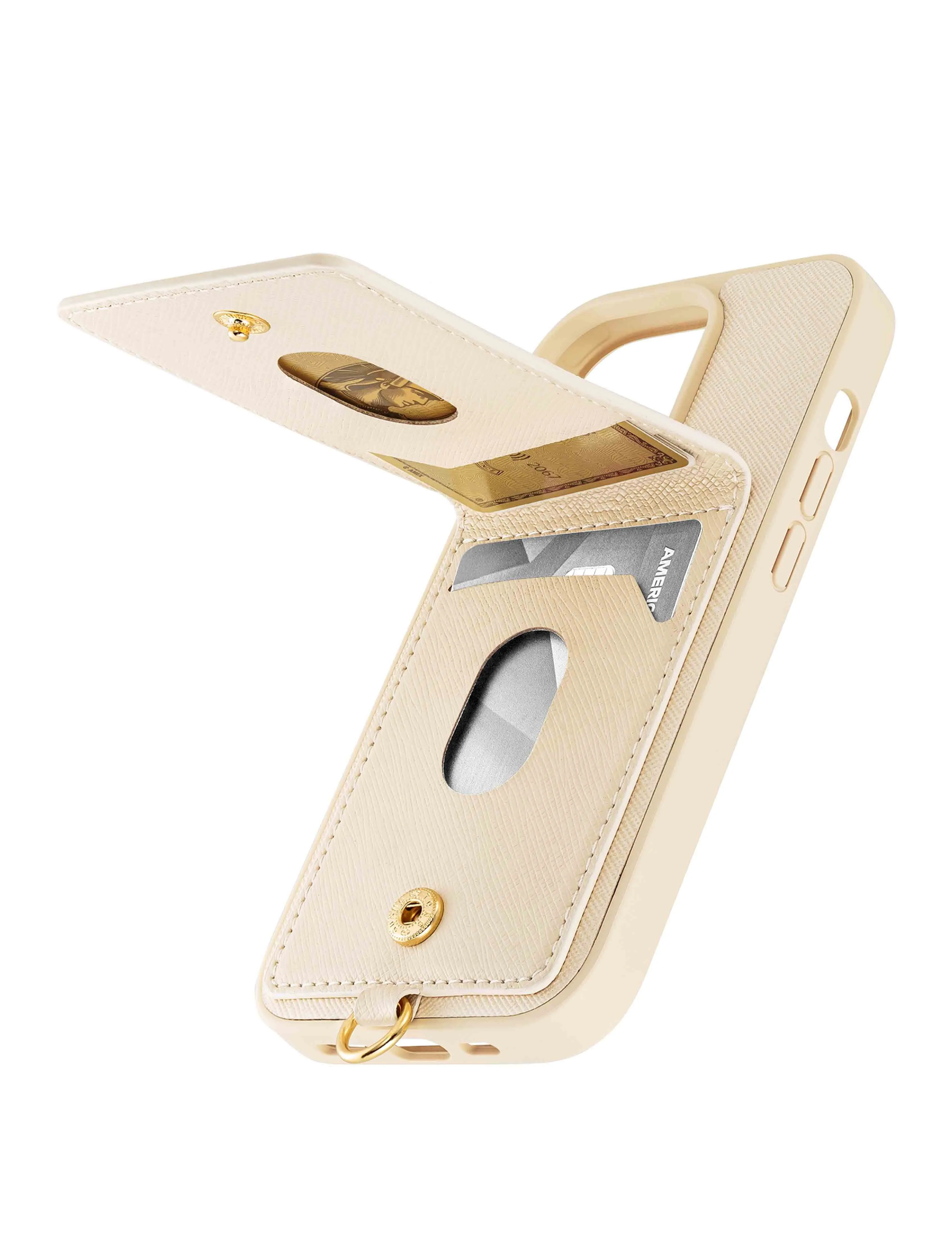 Saffiano Vegan Leather iPhone® 13 and 14 Case sold by Anne Klein product image thumbnail 2