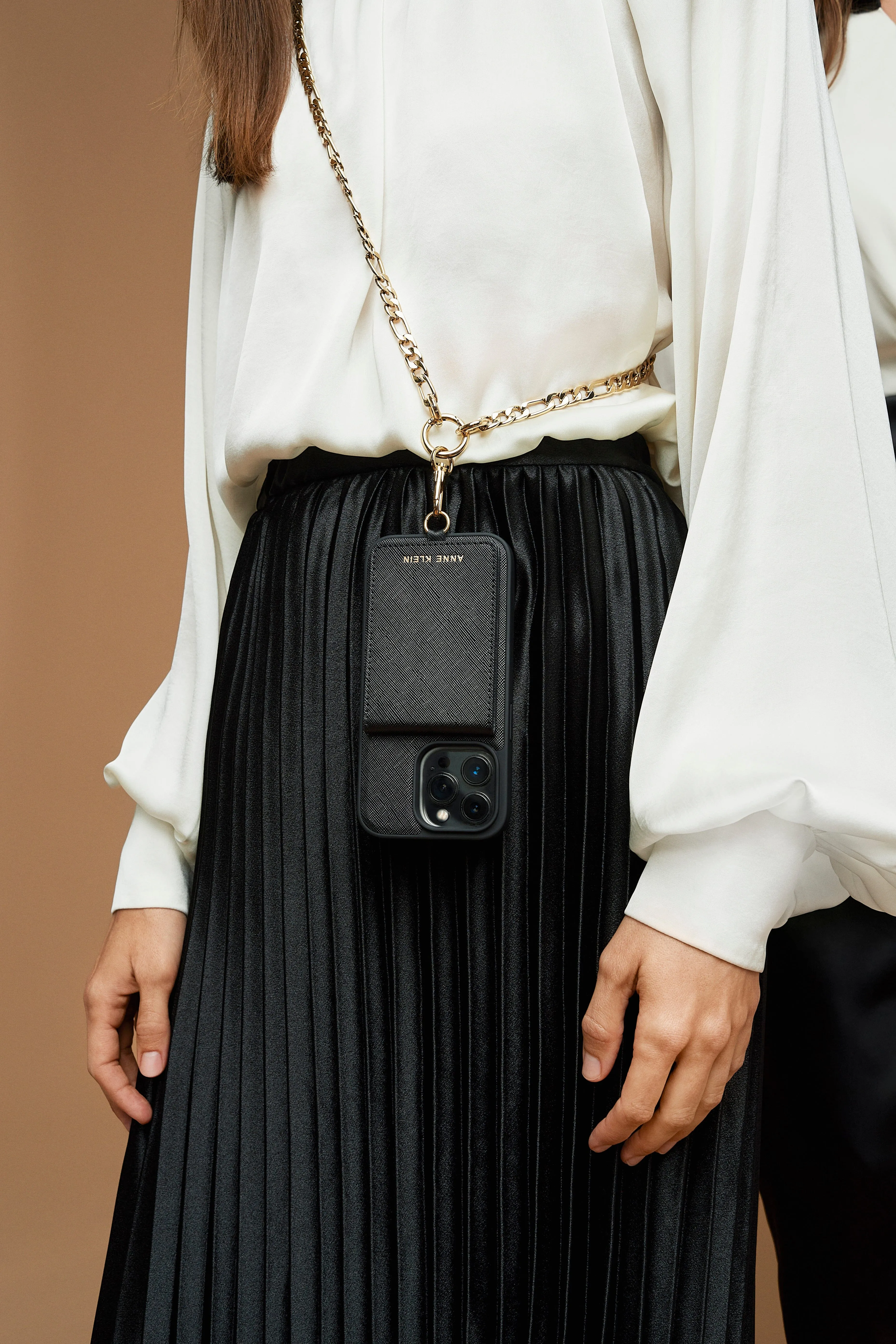 Saffiano Vegan Leather iPhone® 14 Pro Max Case sold by Anne Klein product image thumbnail 4