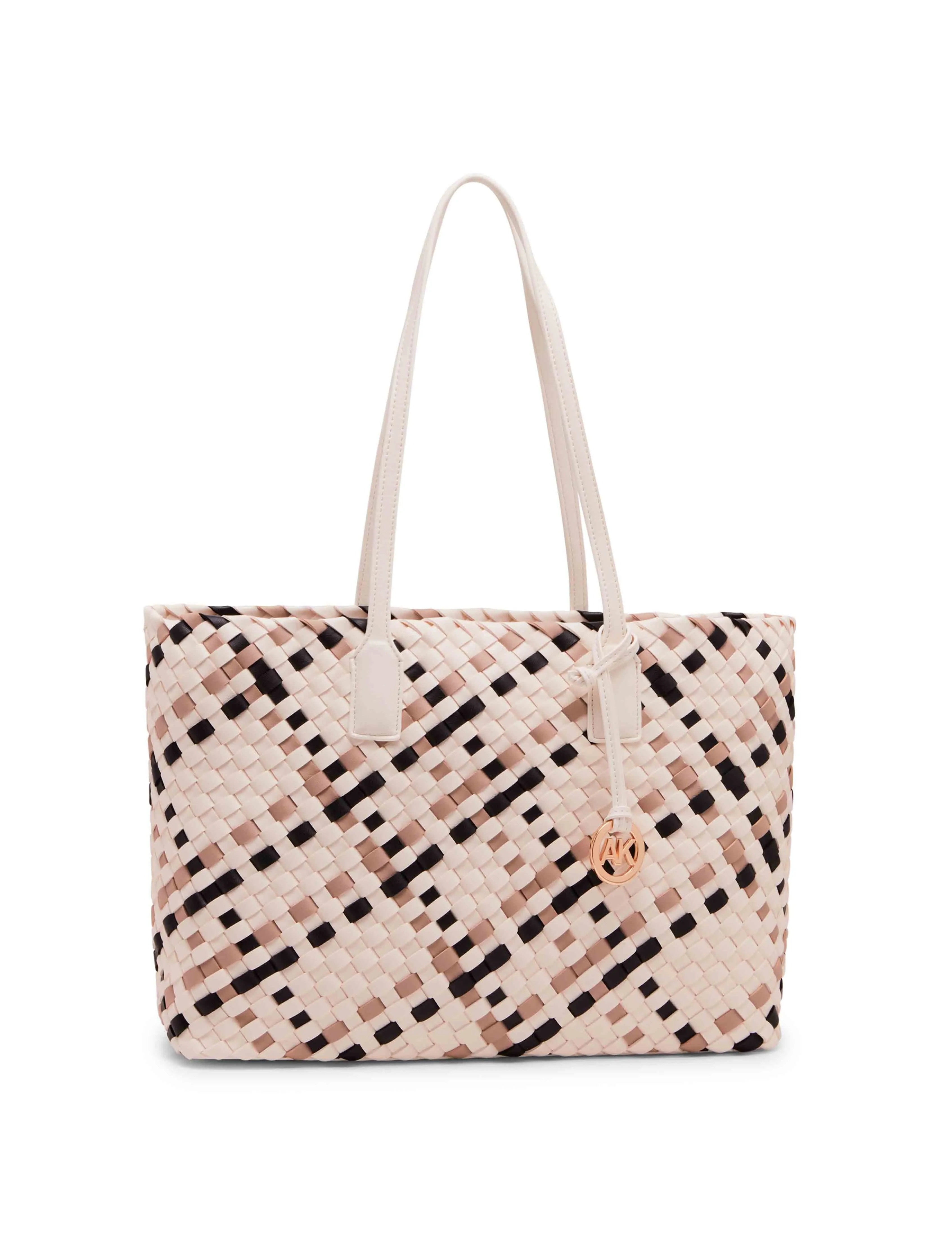 Woven Tote With Pouch sold by Anne Klein