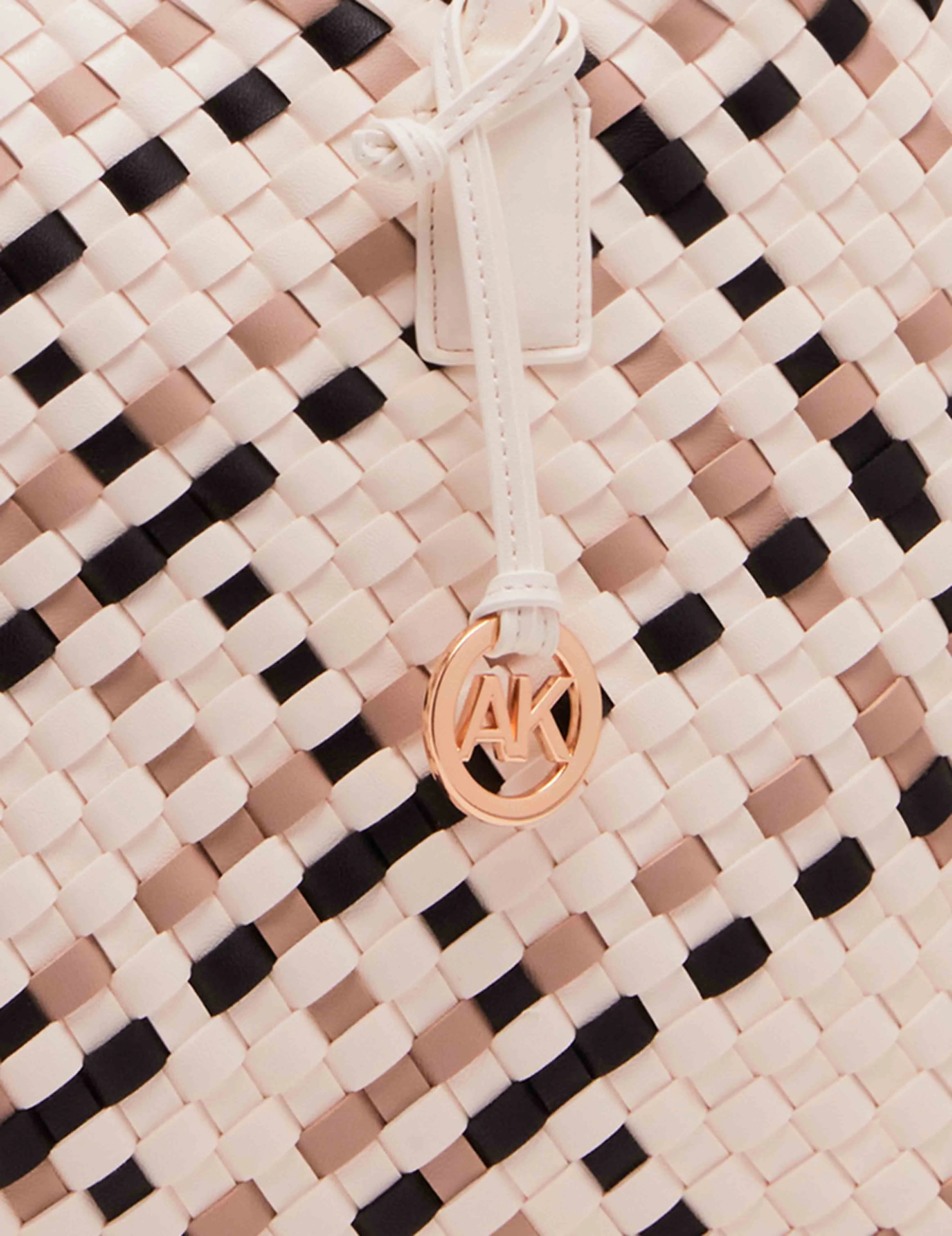 Woven Tote With Pouch sold by Anne Klein product image thumbnail 3