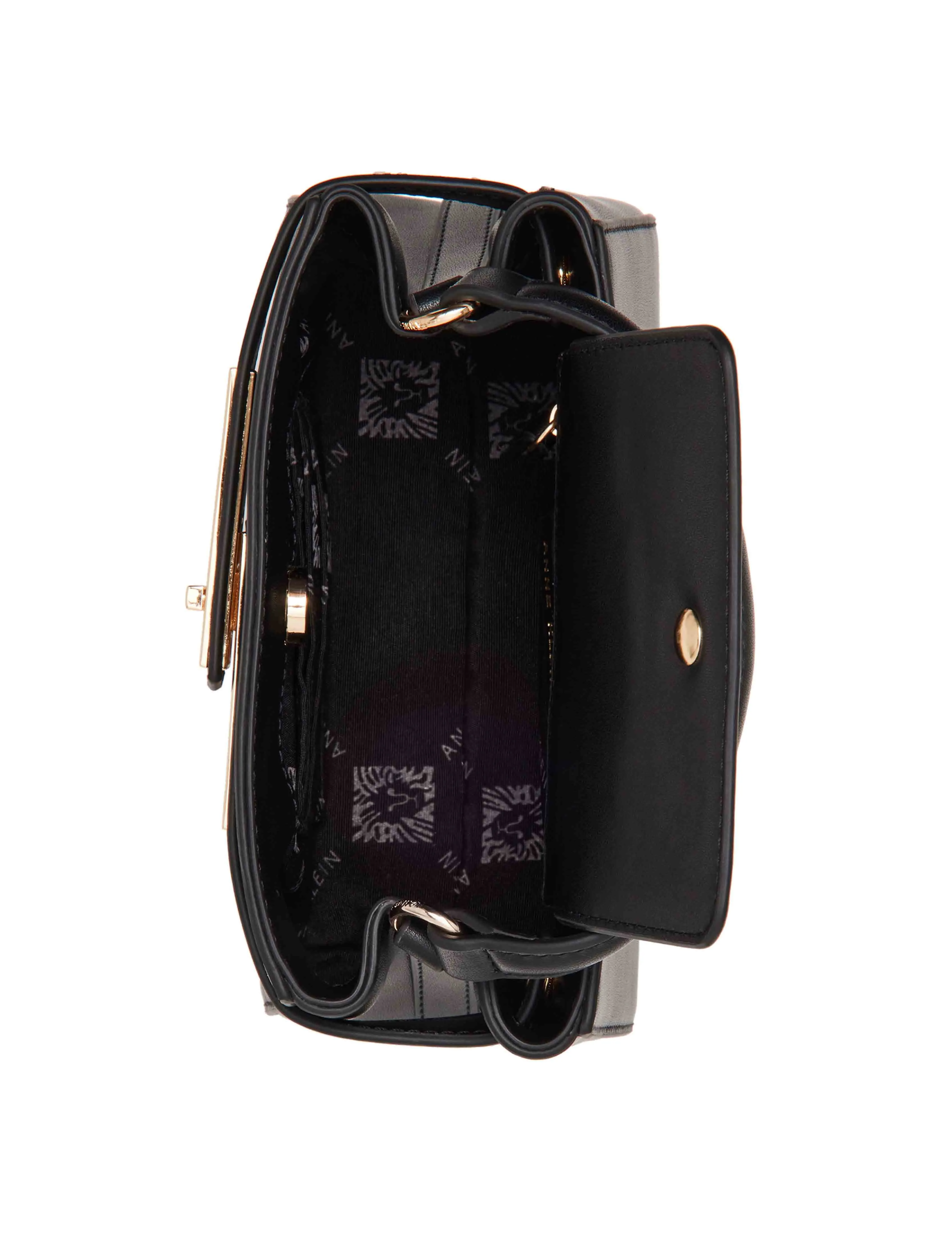 Small top handle with convertible strap sold by Anne Klein product image thumbnail 4