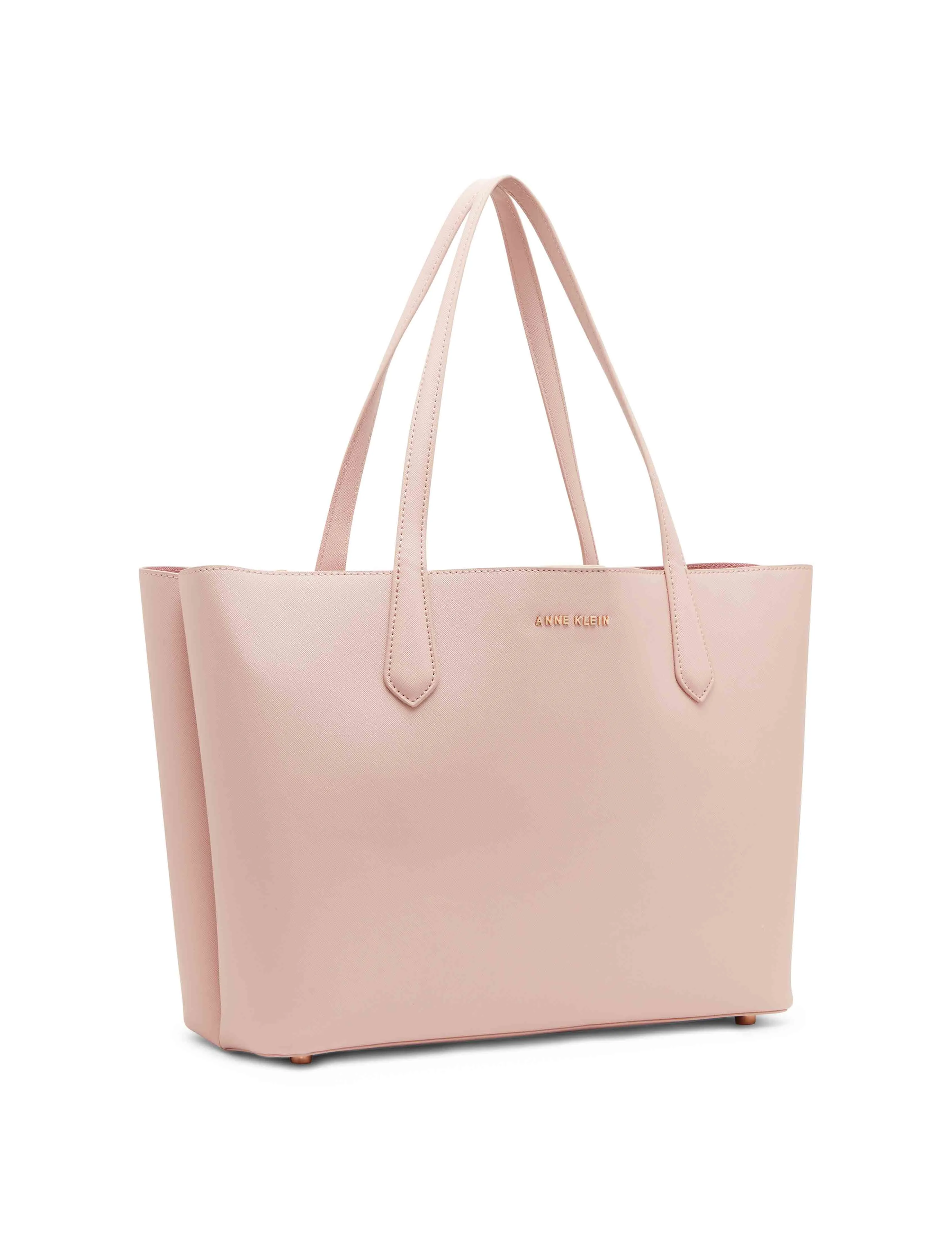 Bonded double compartment tote with mirror sold by Anne Klein product image thumbnail 2