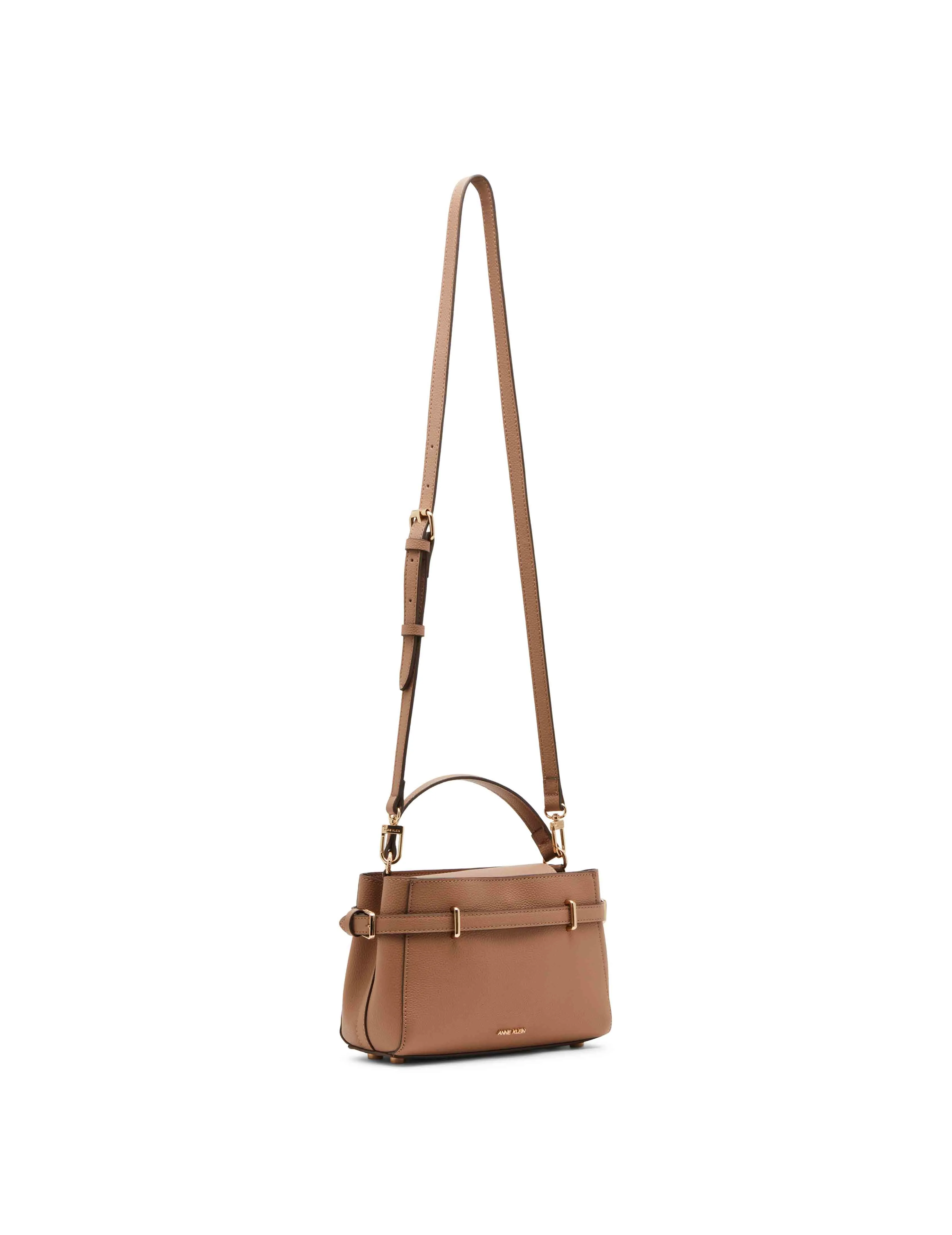 Top handle convertible small crossbody bag sold by Anne Klein product image thumbnail 2