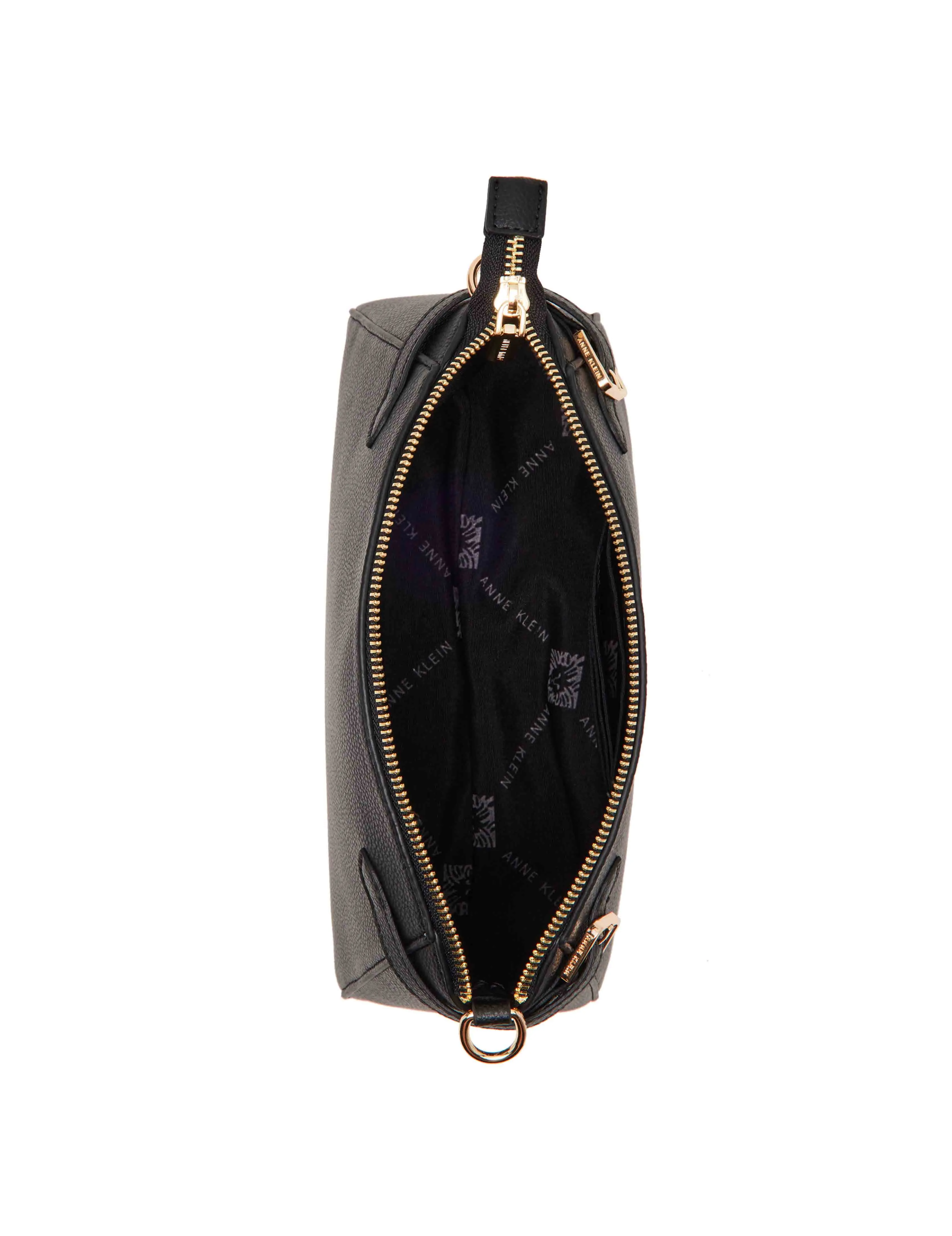 Belted dome crossbody bag sold by Anne Klein product image thumbnail 4