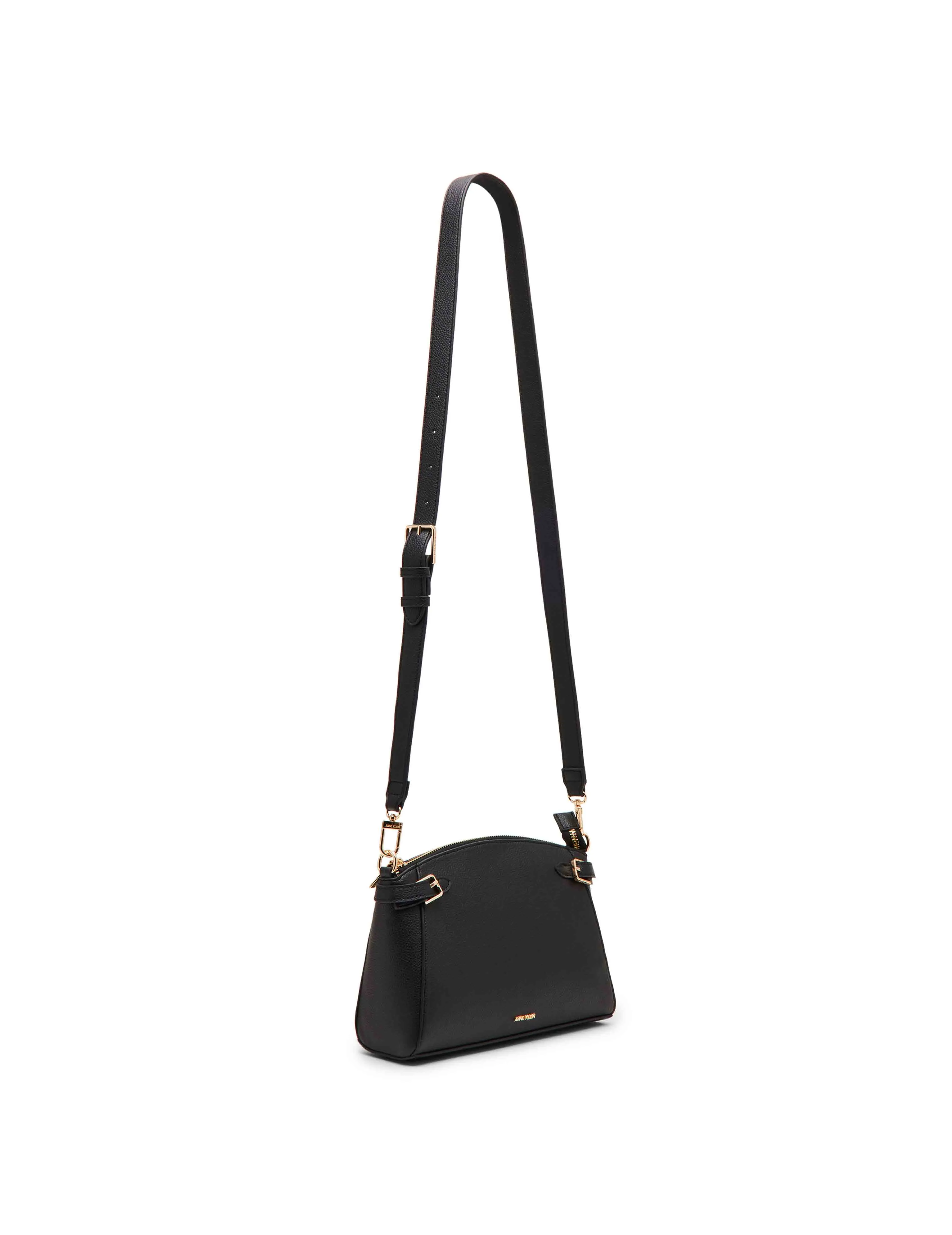 Belted dome crossbody bag sold by Anne Klein product image thumbnail 2