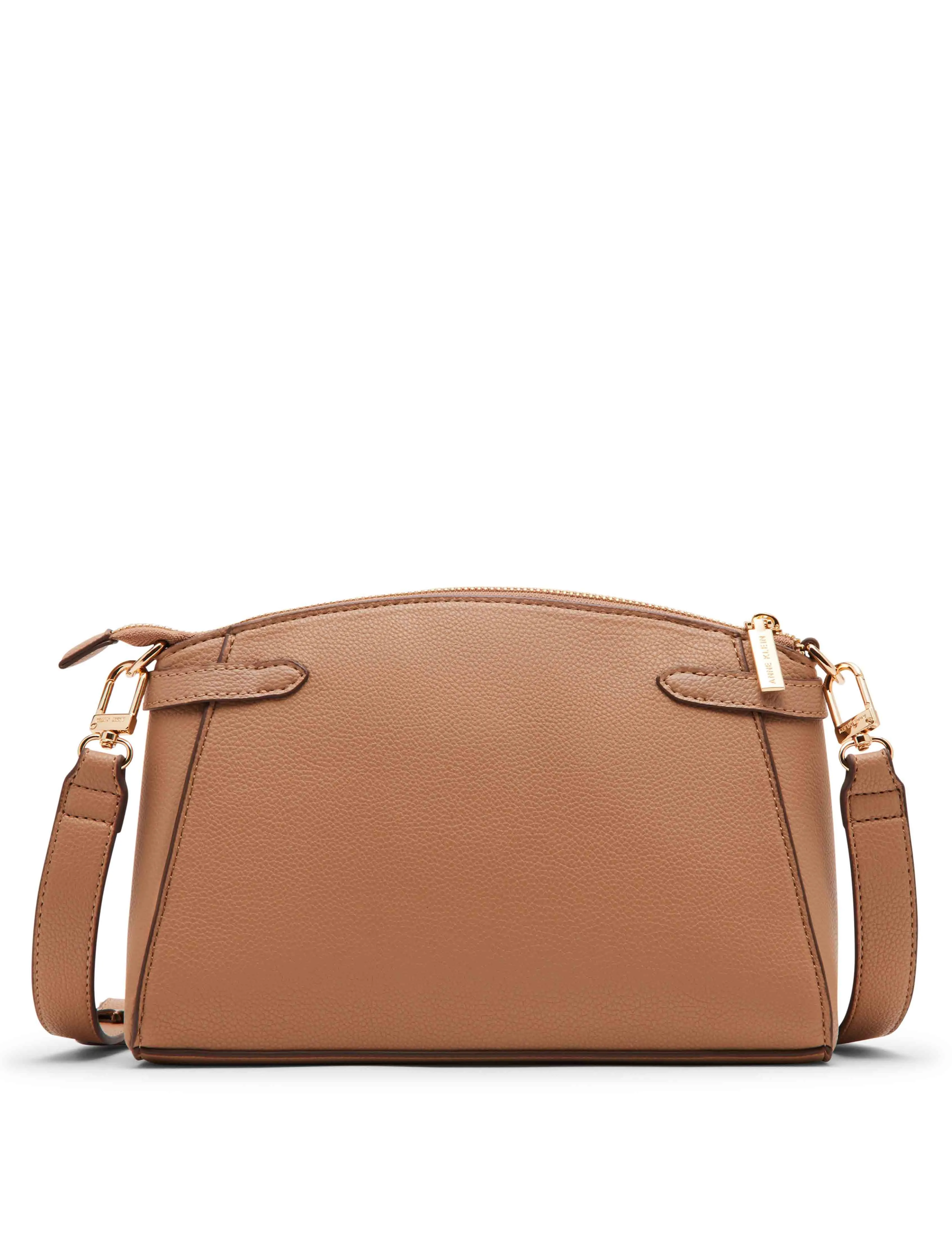 Belted dome crossbody bag sold by Anne Klein product image thumbnail 4