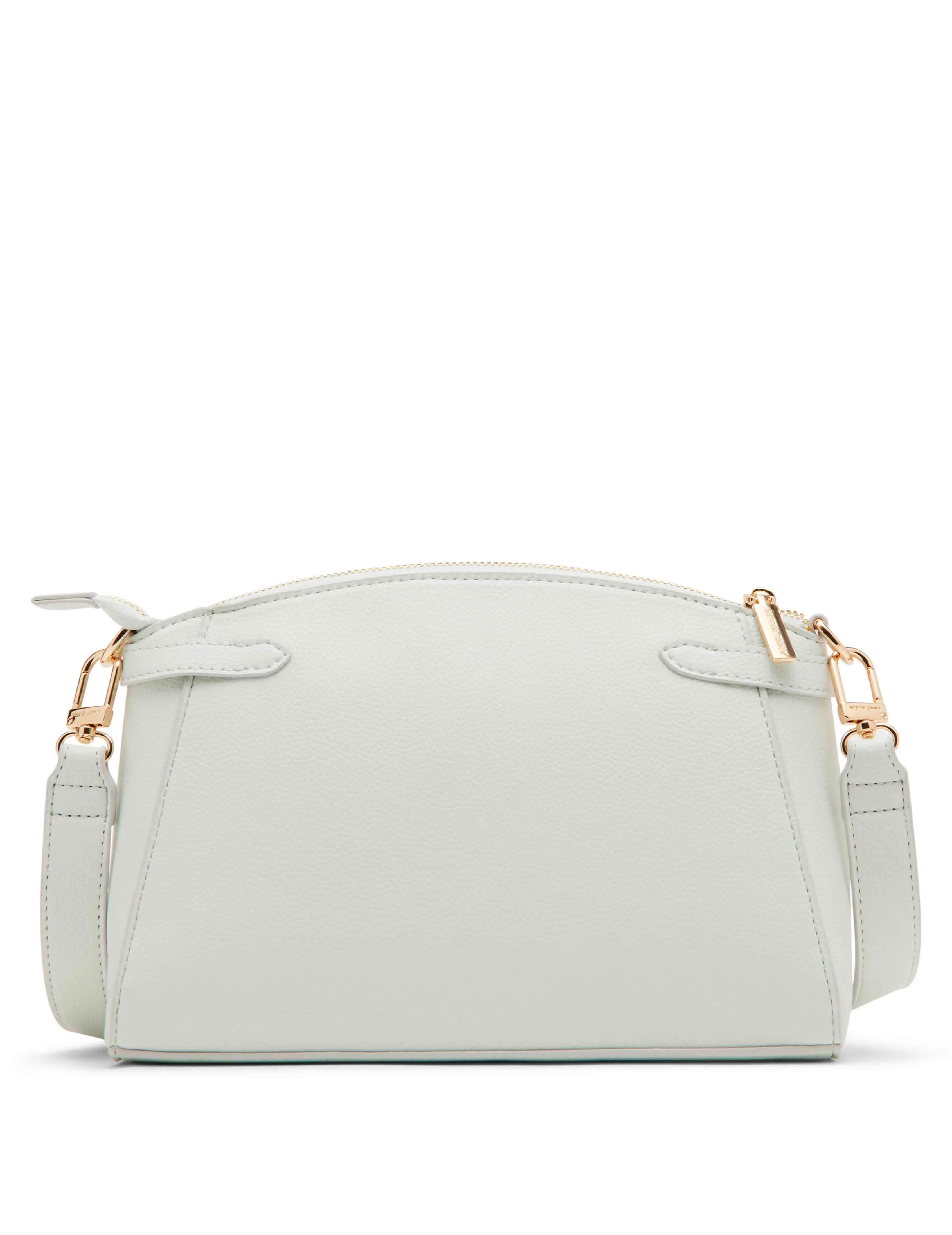 Belted dome crossbody bag sold by Anne Klein product image thumbnail 5