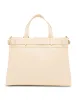 Belted satchel with convertible strap sold by Anne Klein
