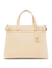 Belted satchel with convertible strap sold by Anne Klein