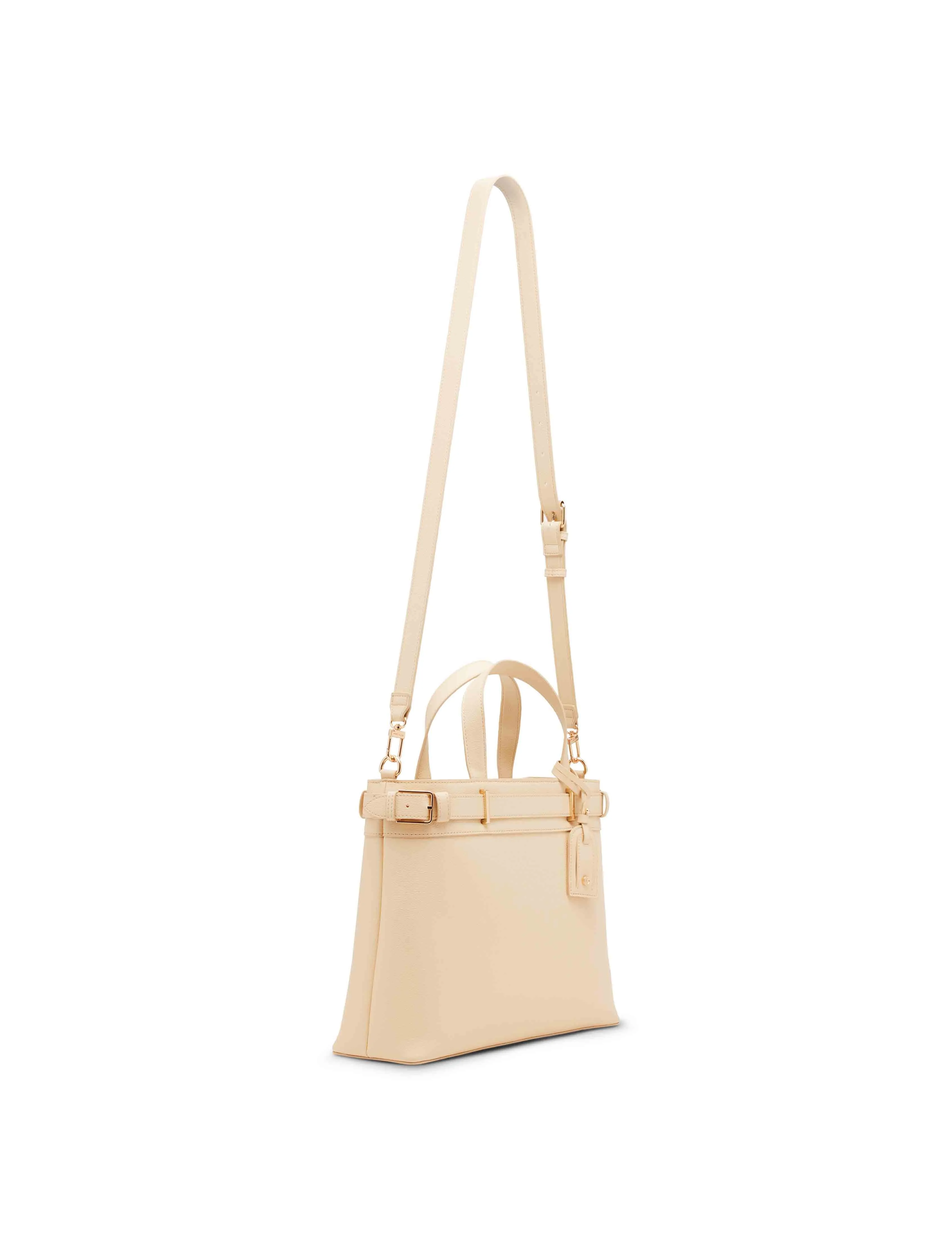 Belted satchel with convertible strap sold by Anne Klein product image thumbnail 3