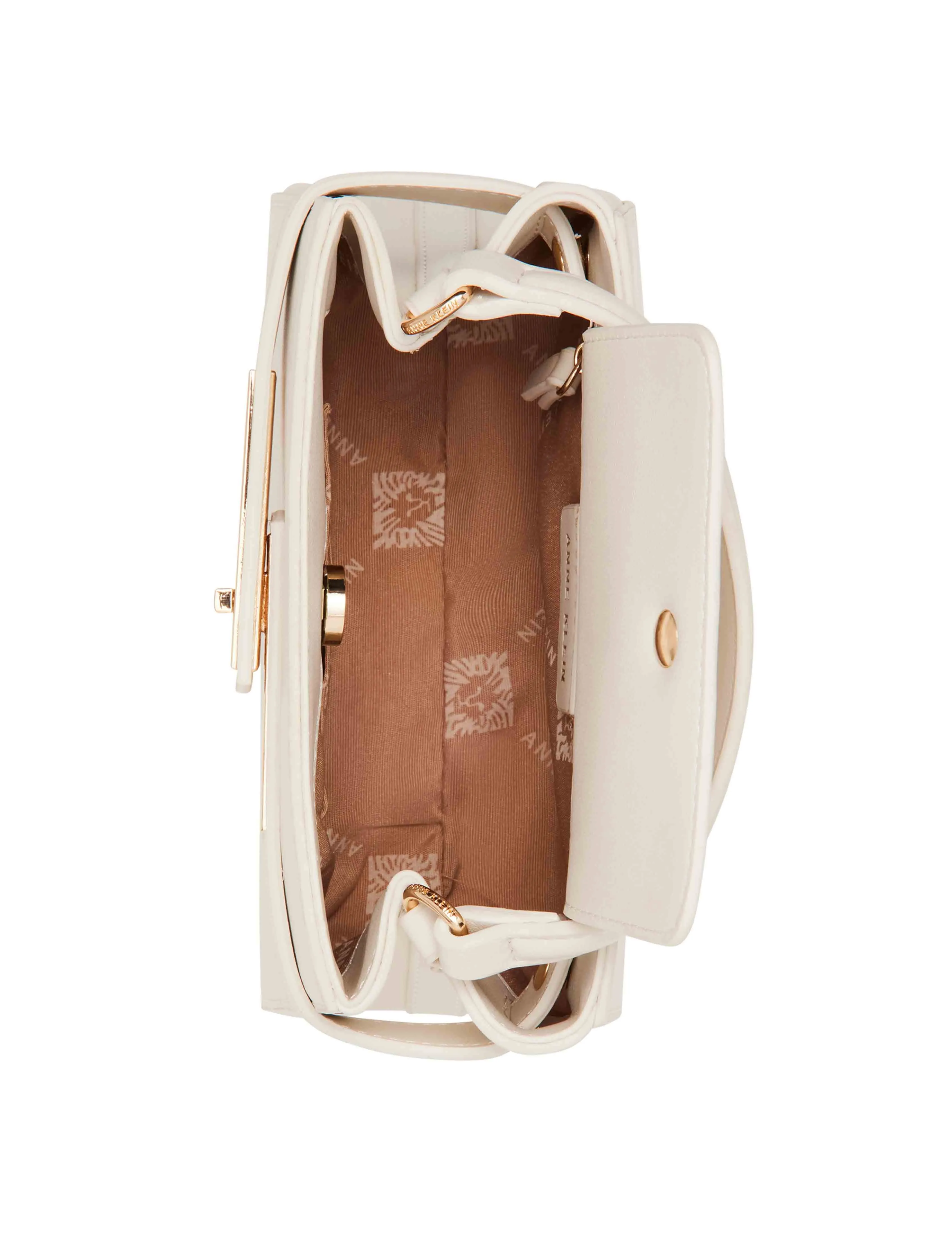 Small top handle with convertible strap sold by Anne Klein product image thumbnail 4